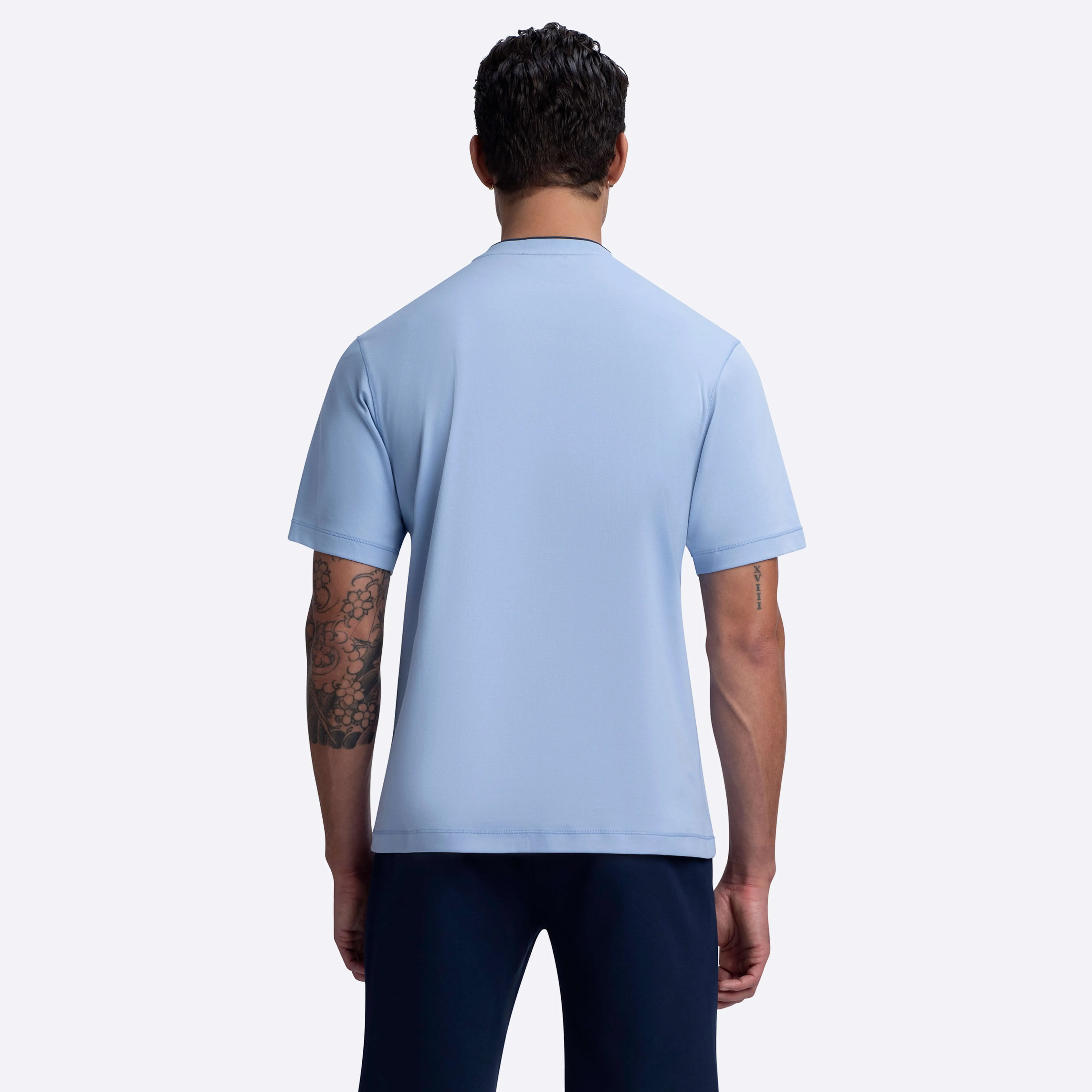 Short Sleeve Crew Neck T-Shirt sold by Bugatchi product image thumbnail 4