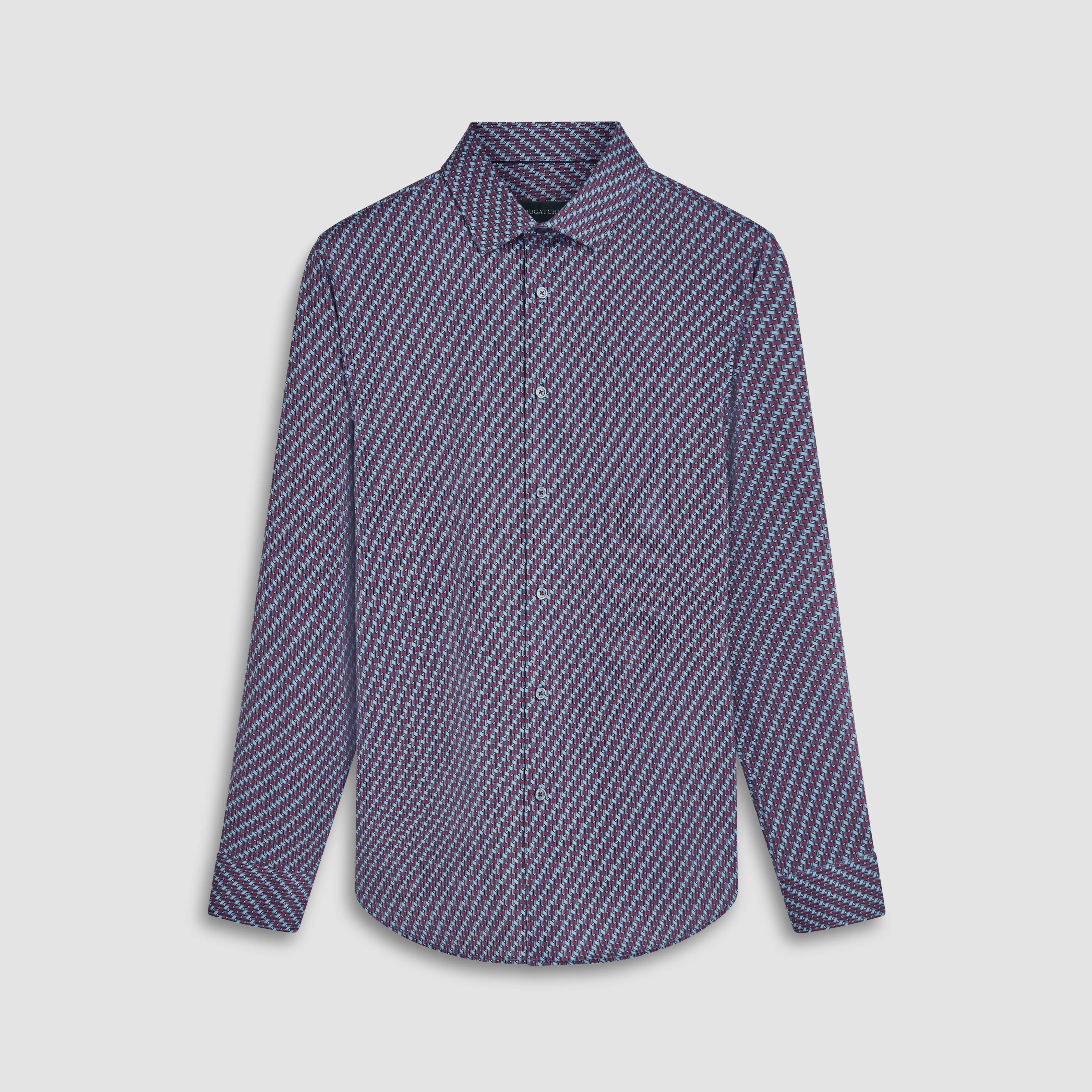 James Illusion Print OoohCotton Shirt sold by Bugatchi