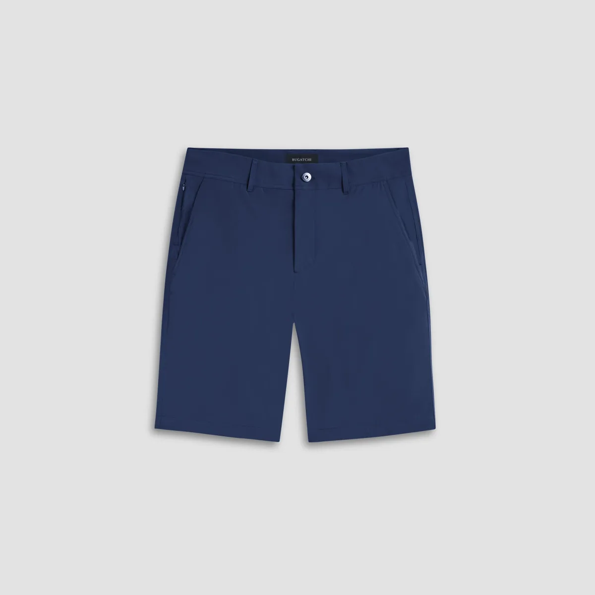 Solid Bermuda Short sold by Bugatchi