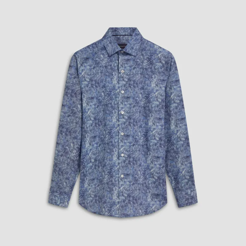 Axel Abstract Print Shirt sold by Bugatchi
