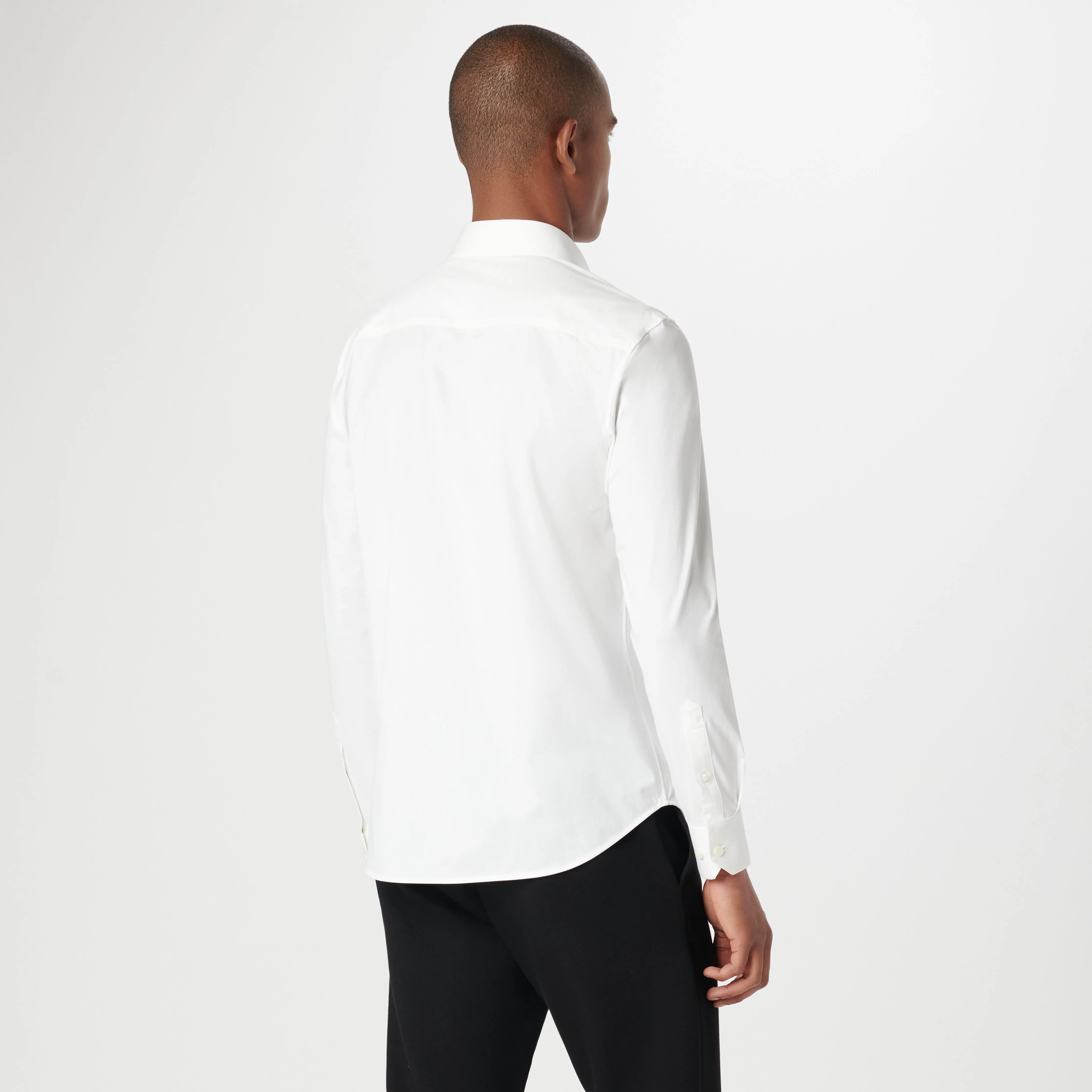 James Solid OoohCotton Shirt sold by Bugatchi product image thumbnail 4