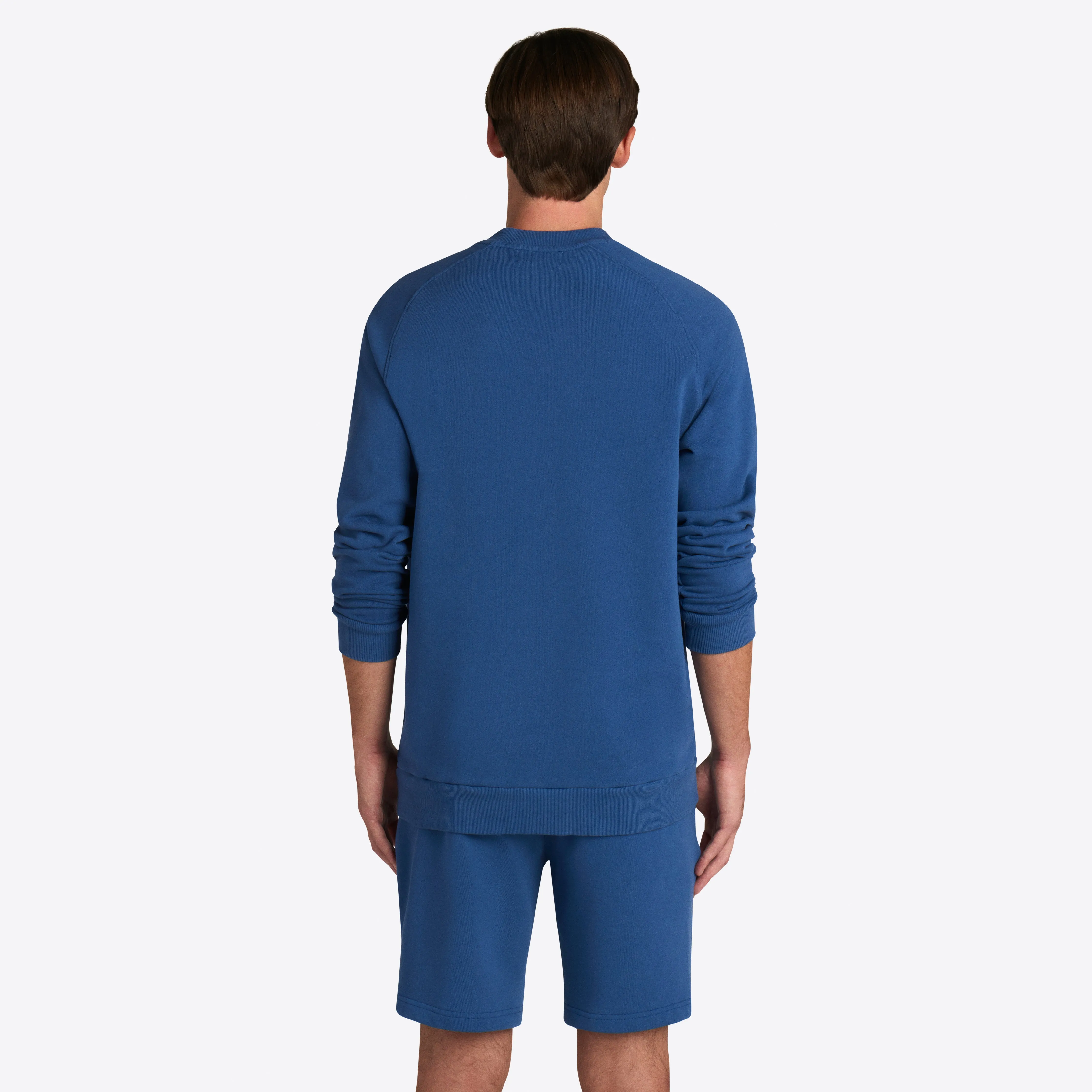 COMFORT Solid Long Sleeve Crew Neck Pullover sold by Bugatchi product image thumbnail 5