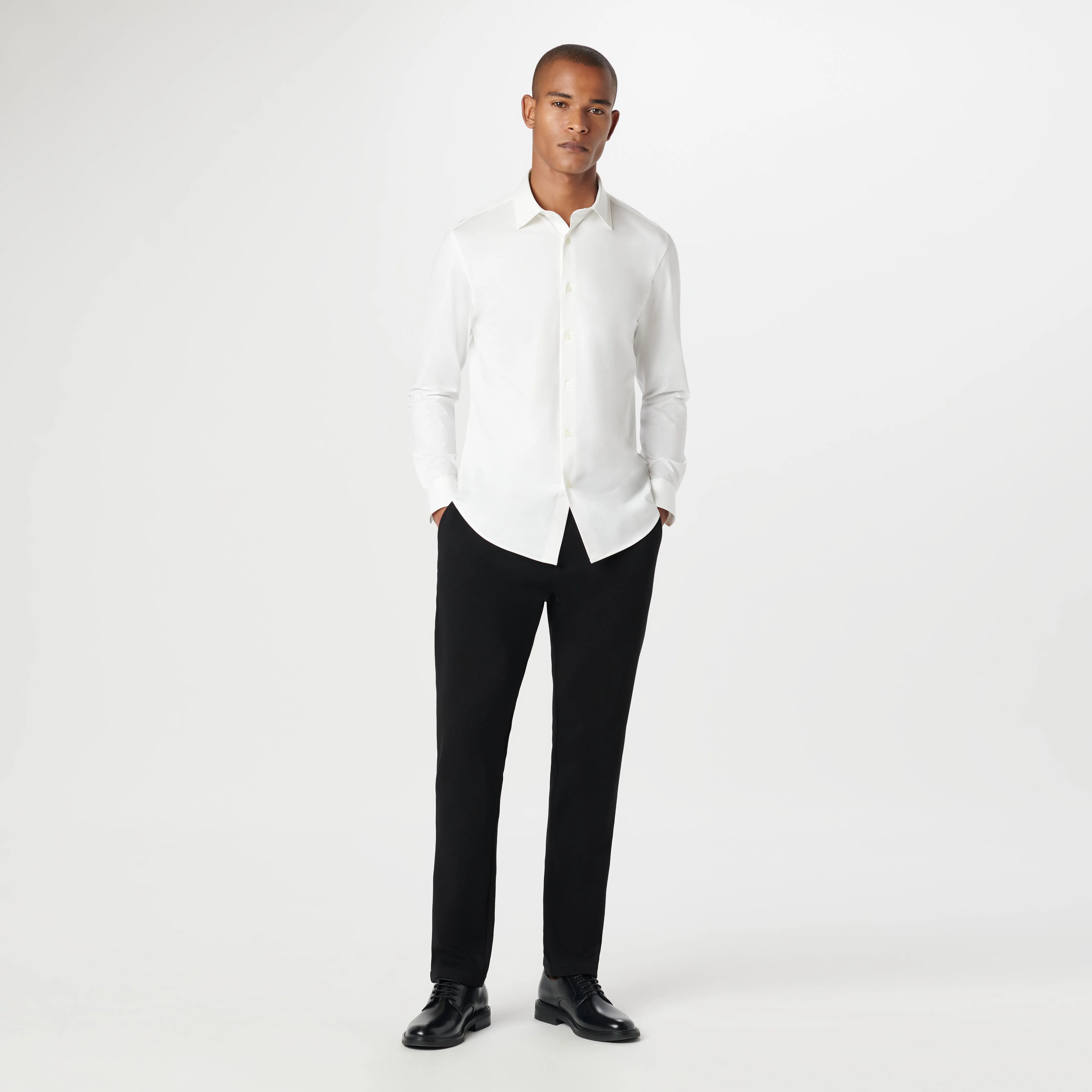 James Solid OoohCotton Shirt sold by Bugatchi product image thumbnail 5