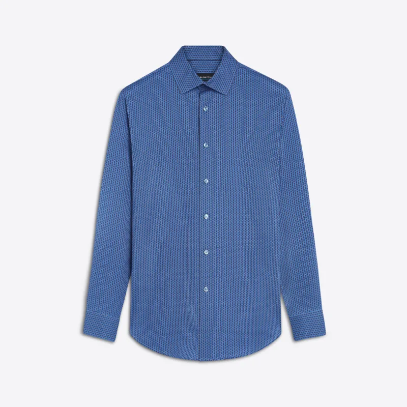 JAMES Striped OoohCotton Shirt sold by Bugatchi