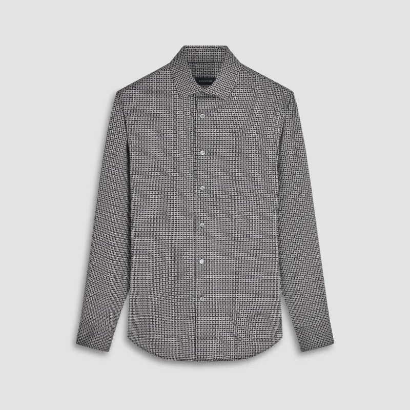 James Chain Link OoohCotton Shirt sold by Bugatchi