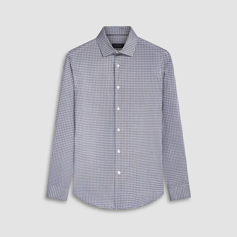 James Geometric OoohCotton Shirt sold by Bugatchi