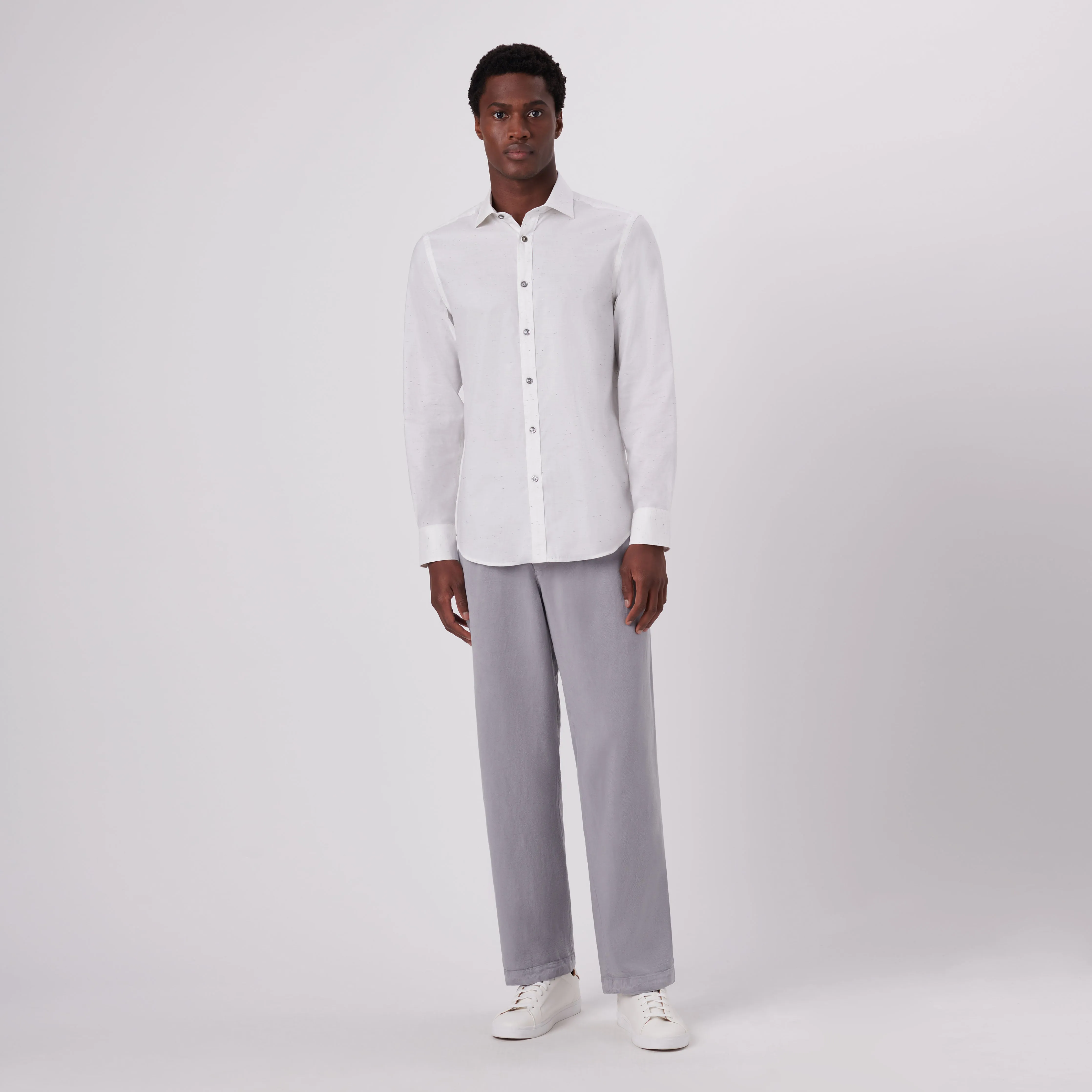 Axel Slub Shirt sold by Bugatchi product image thumbnail 5