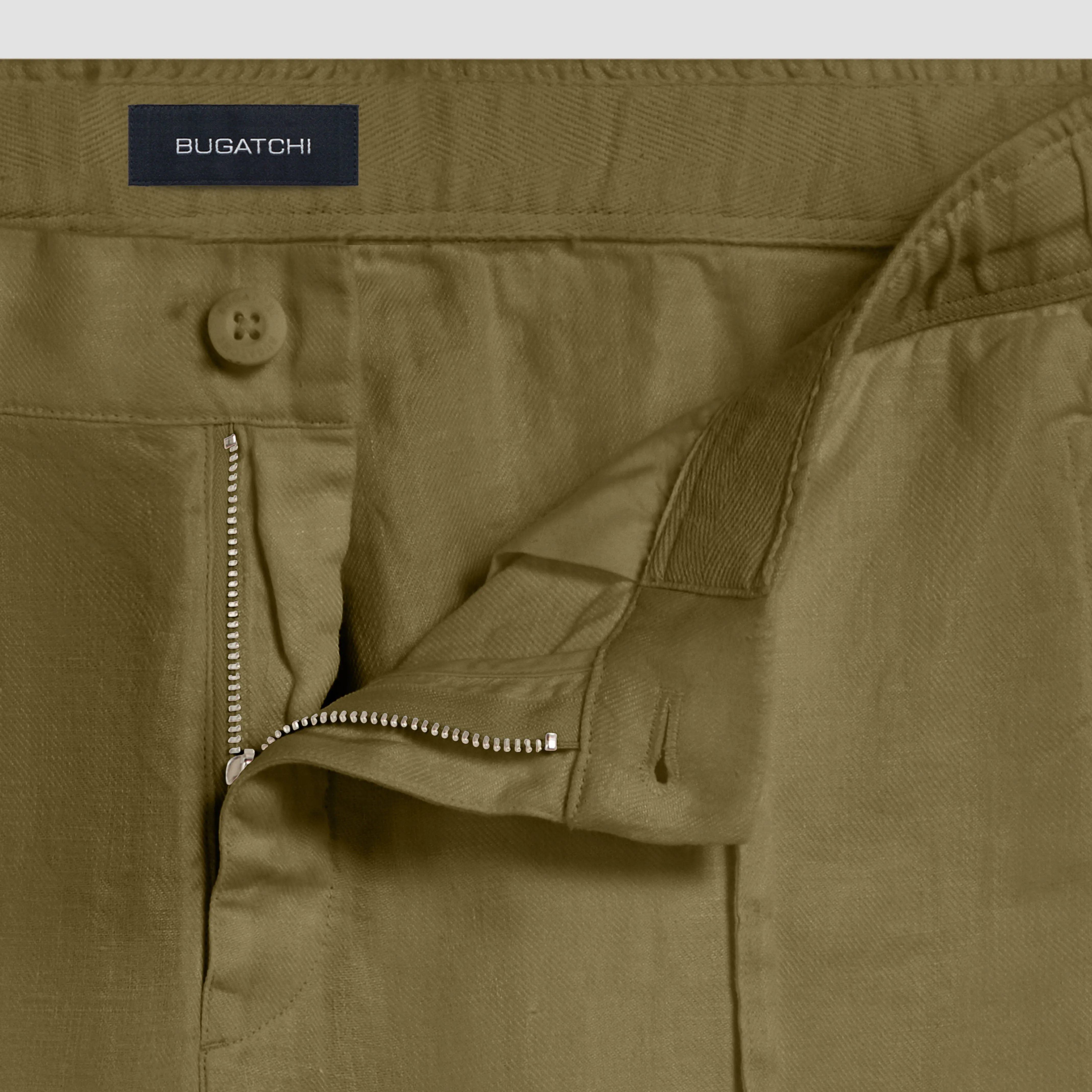 Linen Bermuda Shorts sold by Bugatchi product image thumbnail 5