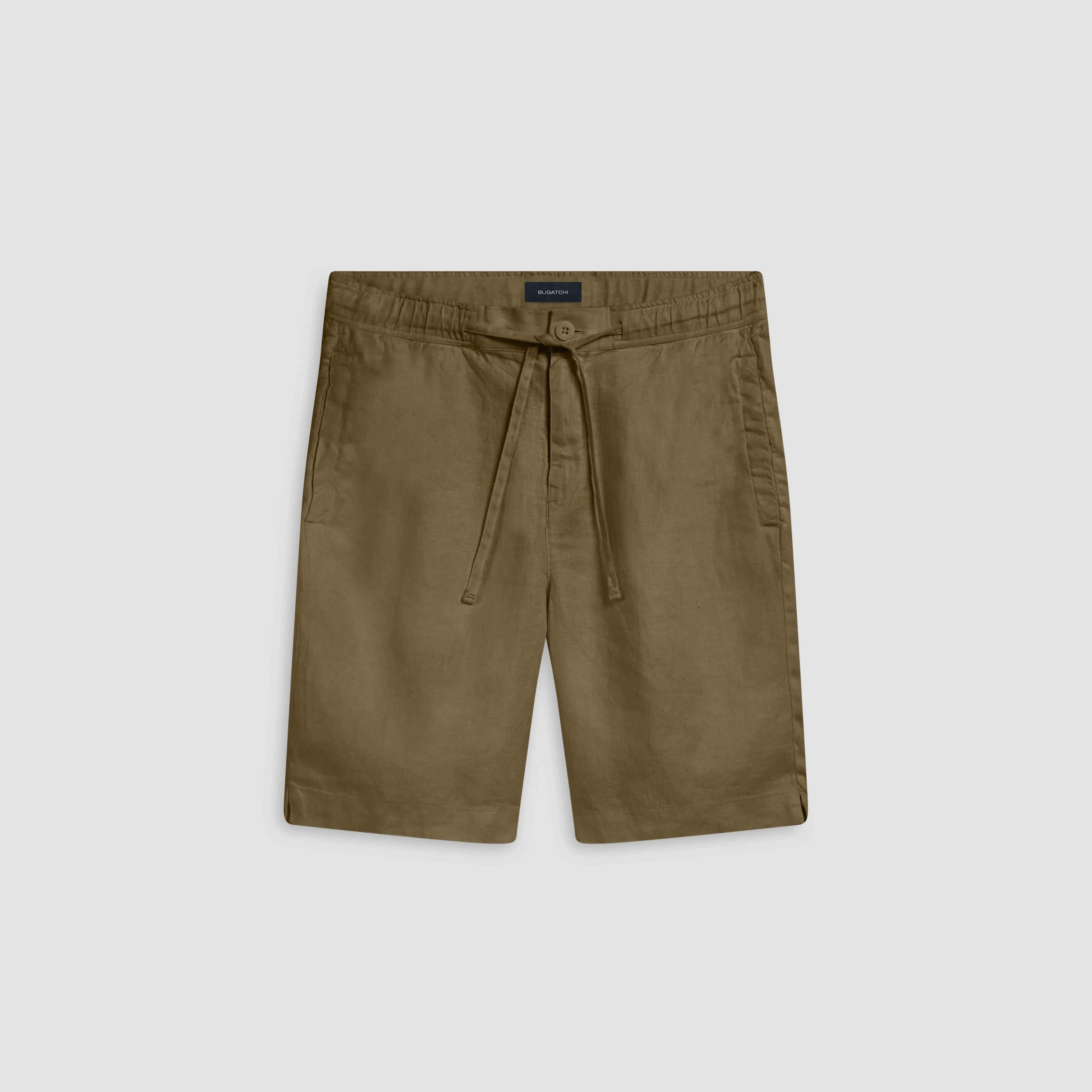 Linen Bermuda Shorts sold by Bugatchi