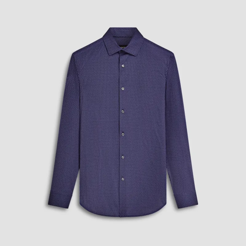 James Geometric Print OoohCotton Shirt sold by Bugatchi