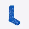 Coin Dot Mid-Calf Socks sold by Bugatchi