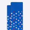 Coin Dot Mid-Calf Socks sold by Bugatchi