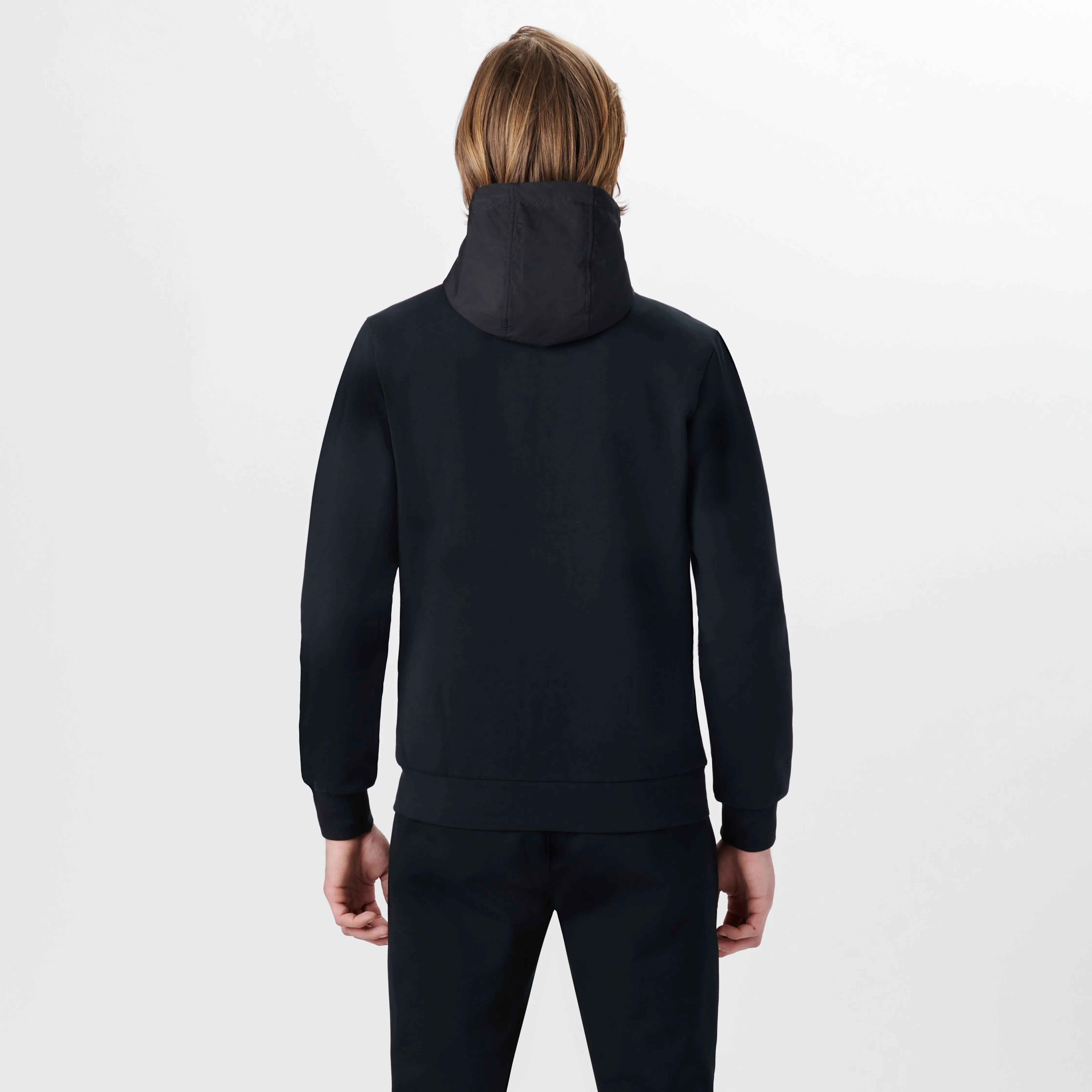 Full Zip Jacket With Hood sold by Bugatchi product image thumbnail 4