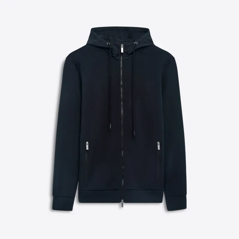 Full Zip Jacket With Hood sold by Bugatchi