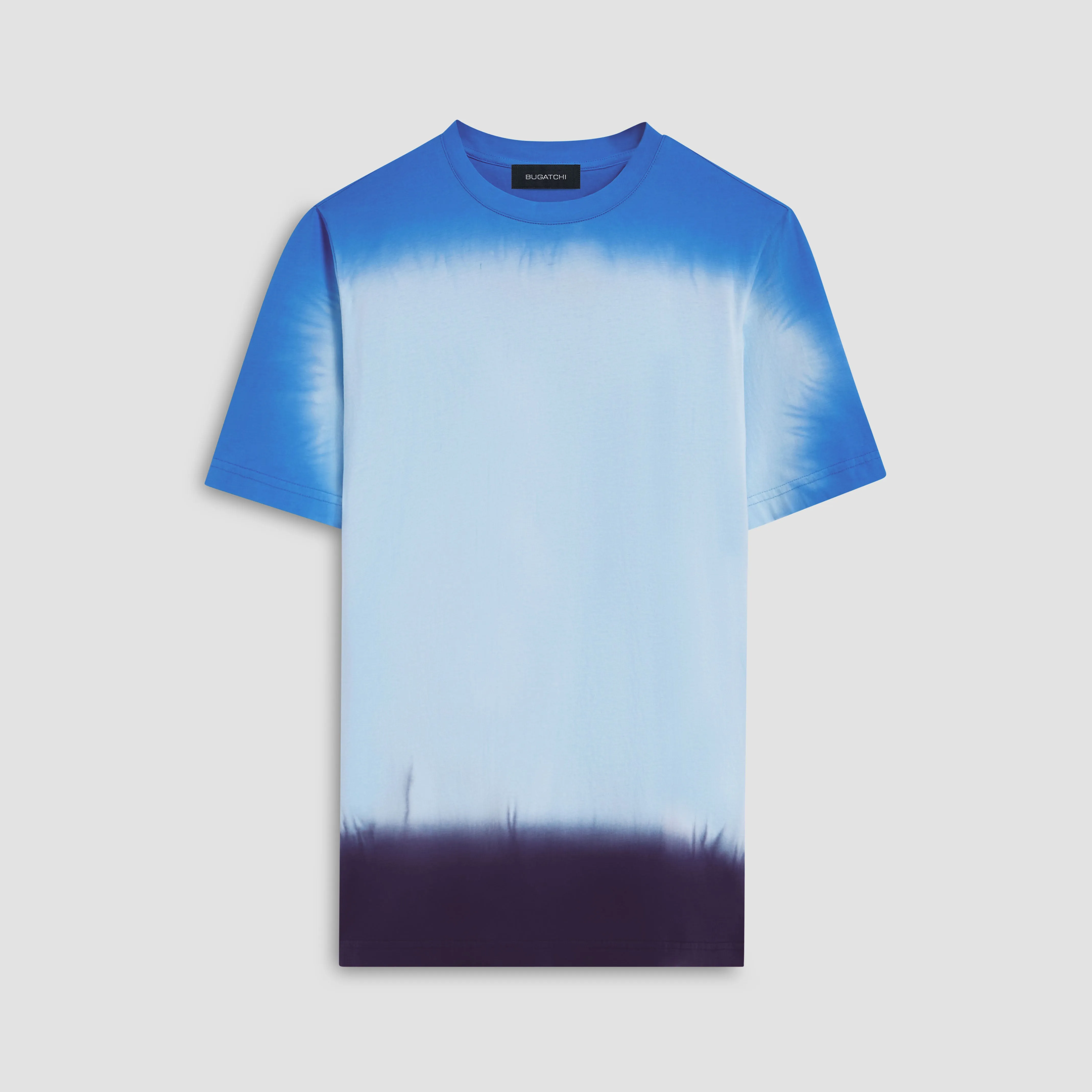 Gradient Print Crew Neck T-Shirt sold by Bugatchi