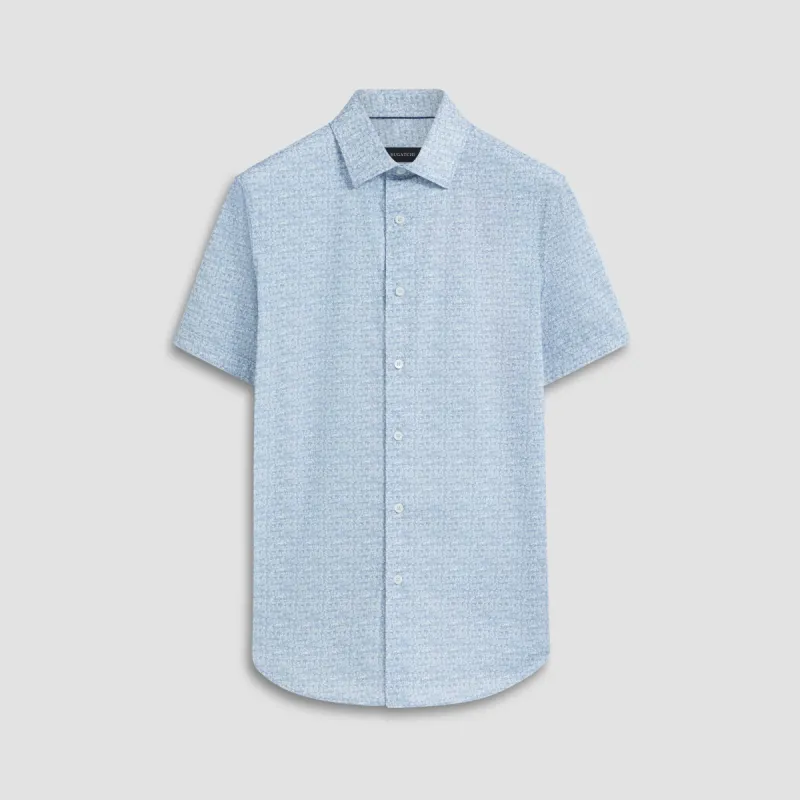 Miles Floral OoohCotton Short Sleeve Shirt sold by Bugatchi