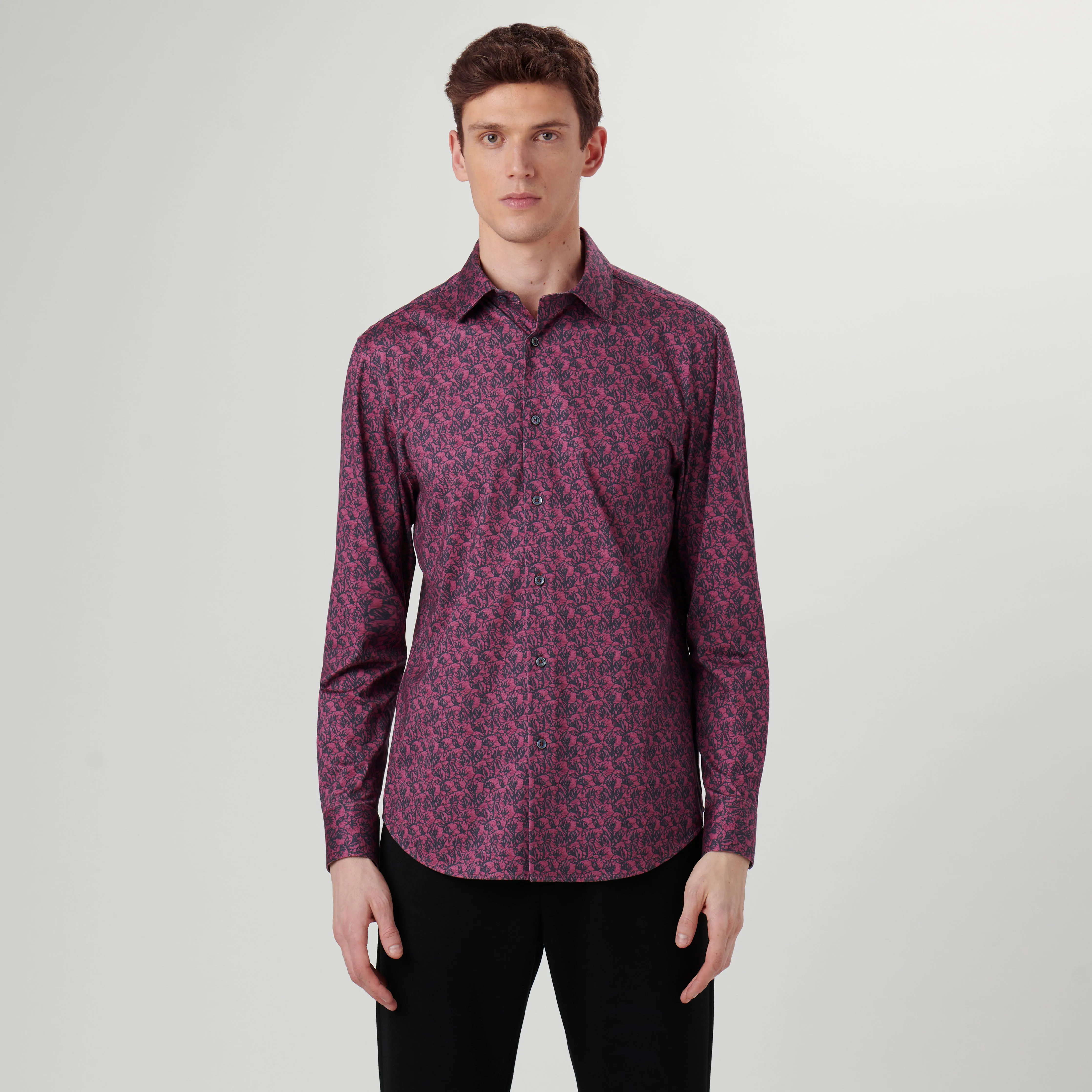 James Floral OoohCotton Shirt sold by Bugatchi product image thumbnail 2