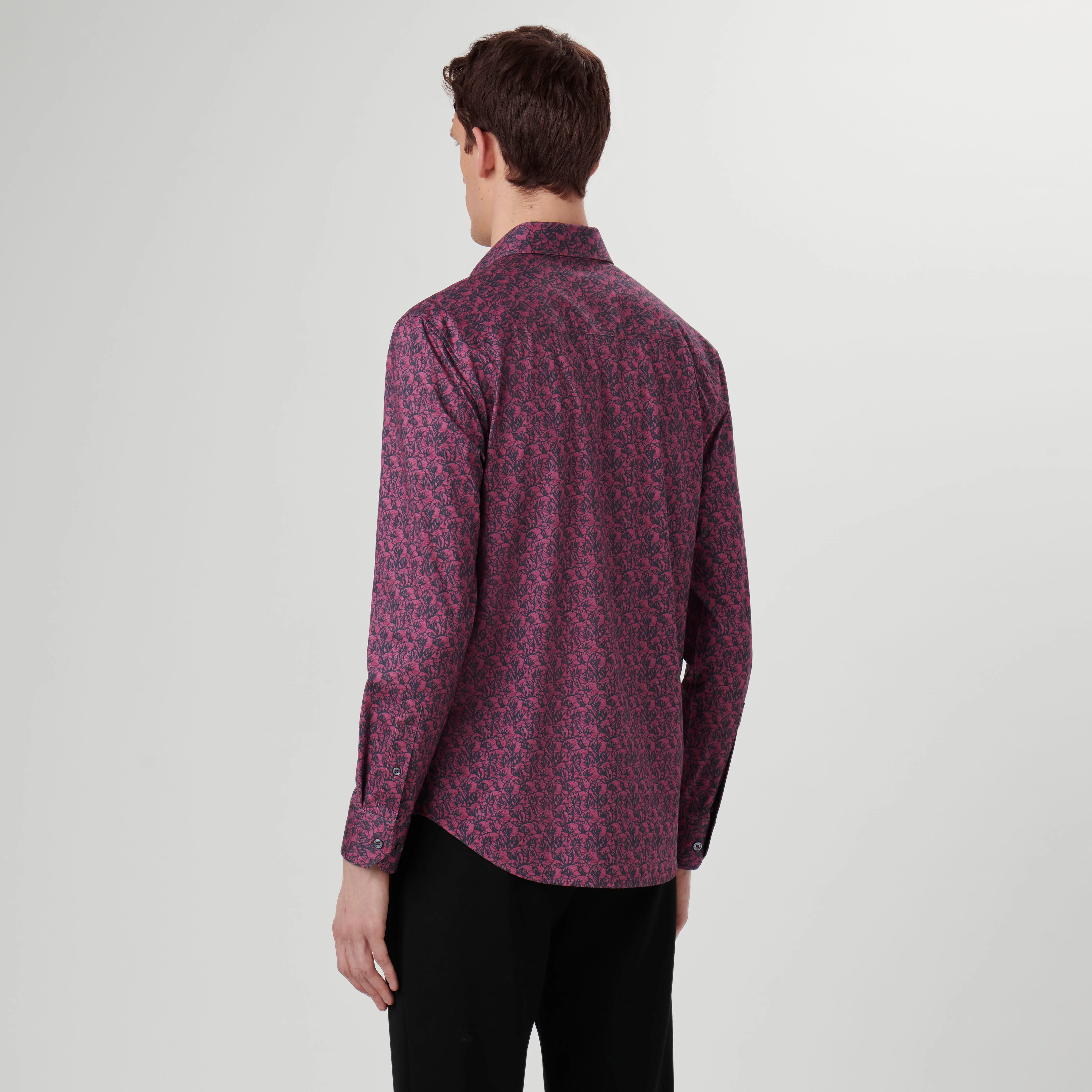 James Floral OoohCotton Shirt sold by Bugatchi product image thumbnail 4