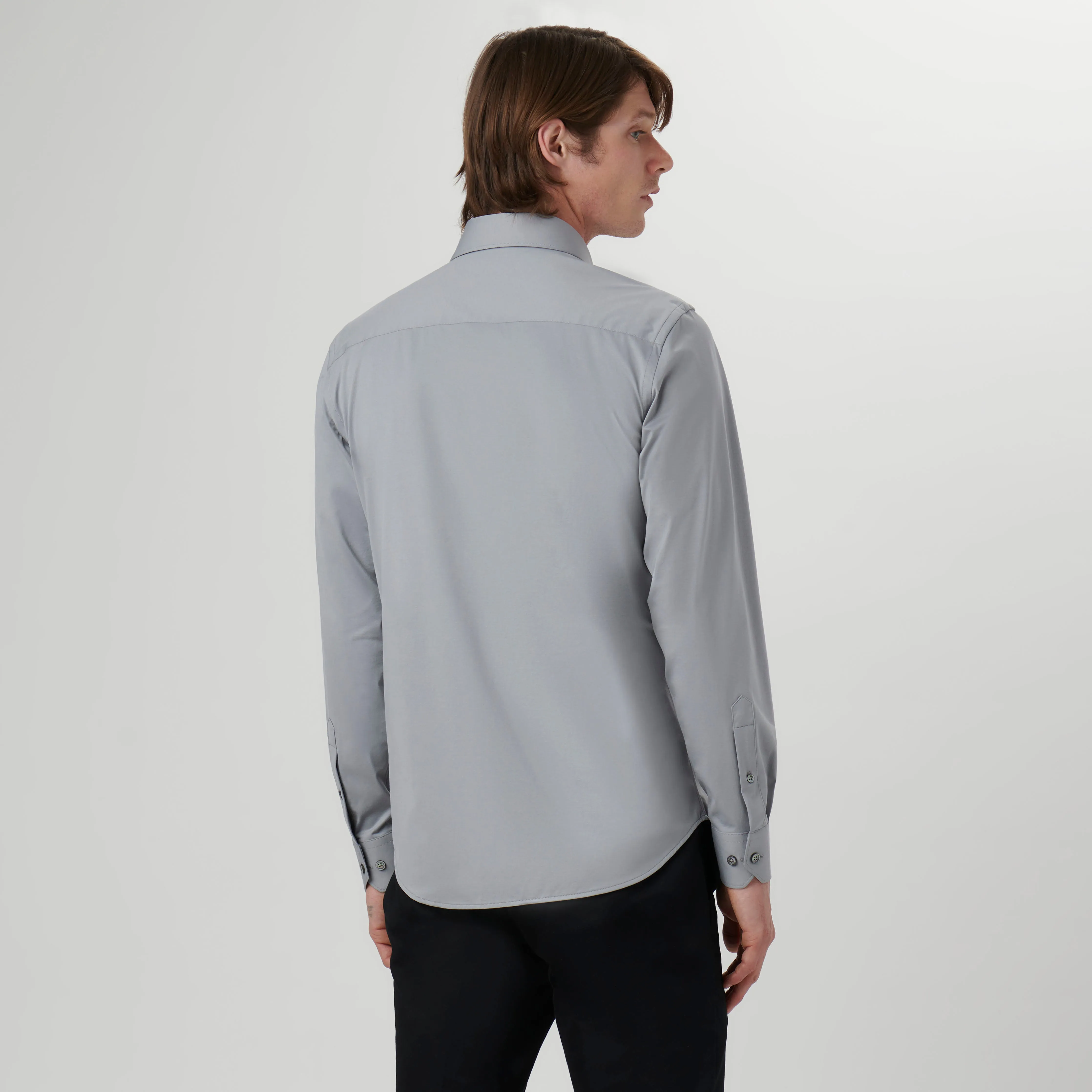 James Solid OoohCotton Shirt sold by Bugatchi product image thumbnail 4