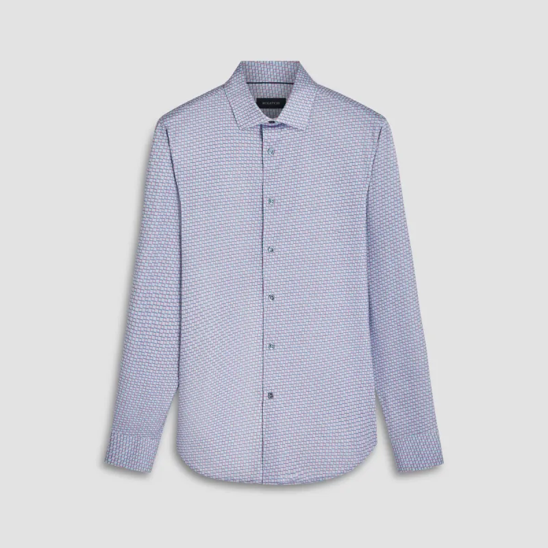 James Geometric OoohCotton Shirt sold by Bugatchi