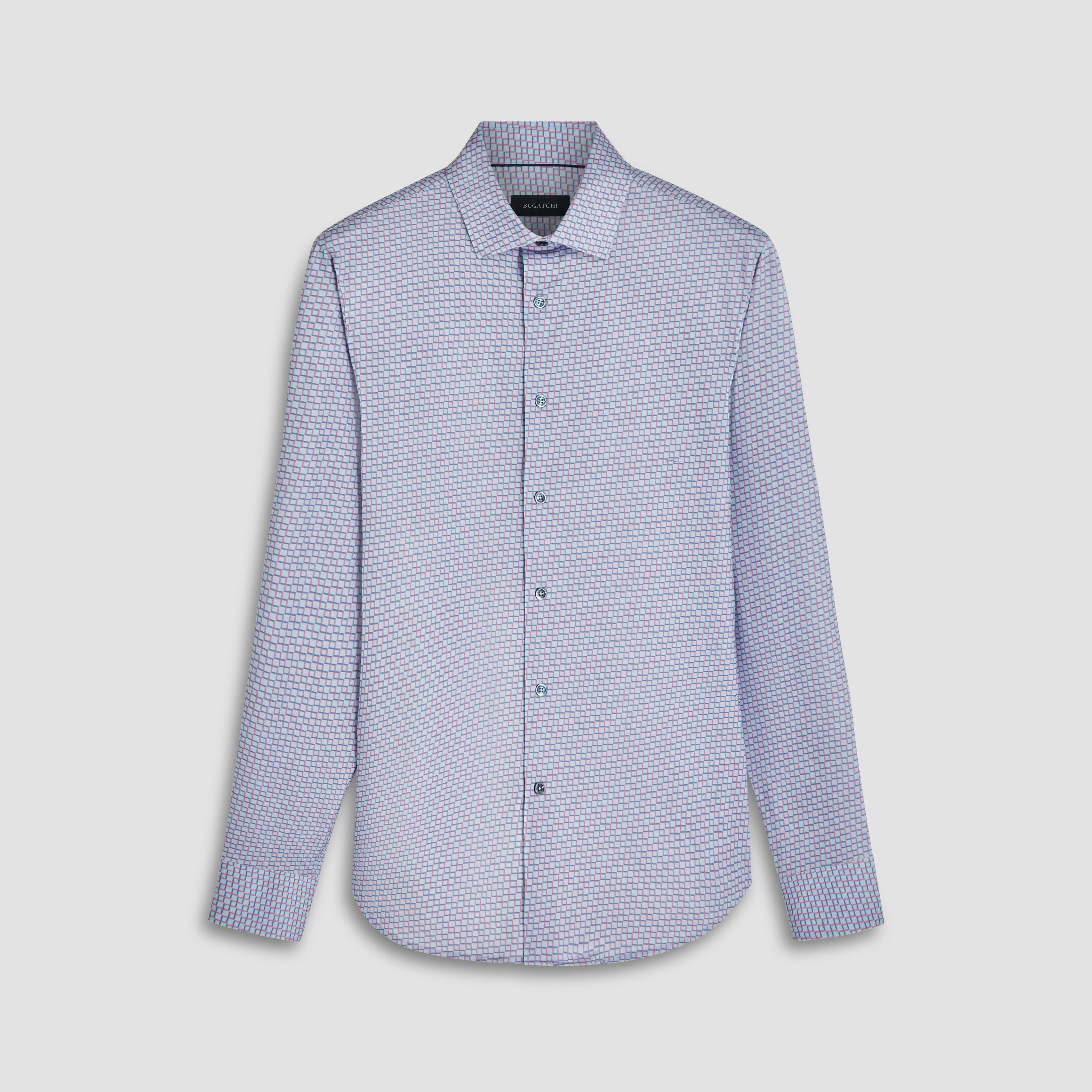 James Geometric OoohCotton Shirt sold by Bugatchi