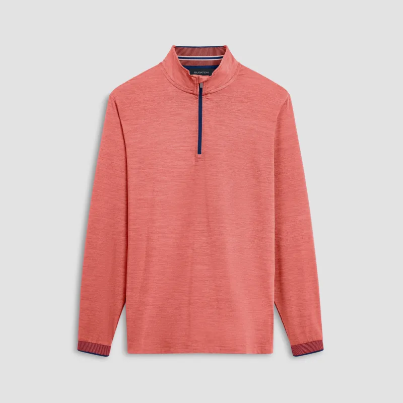 Performance Quarter-Zip Pullover sold by Bugatchi