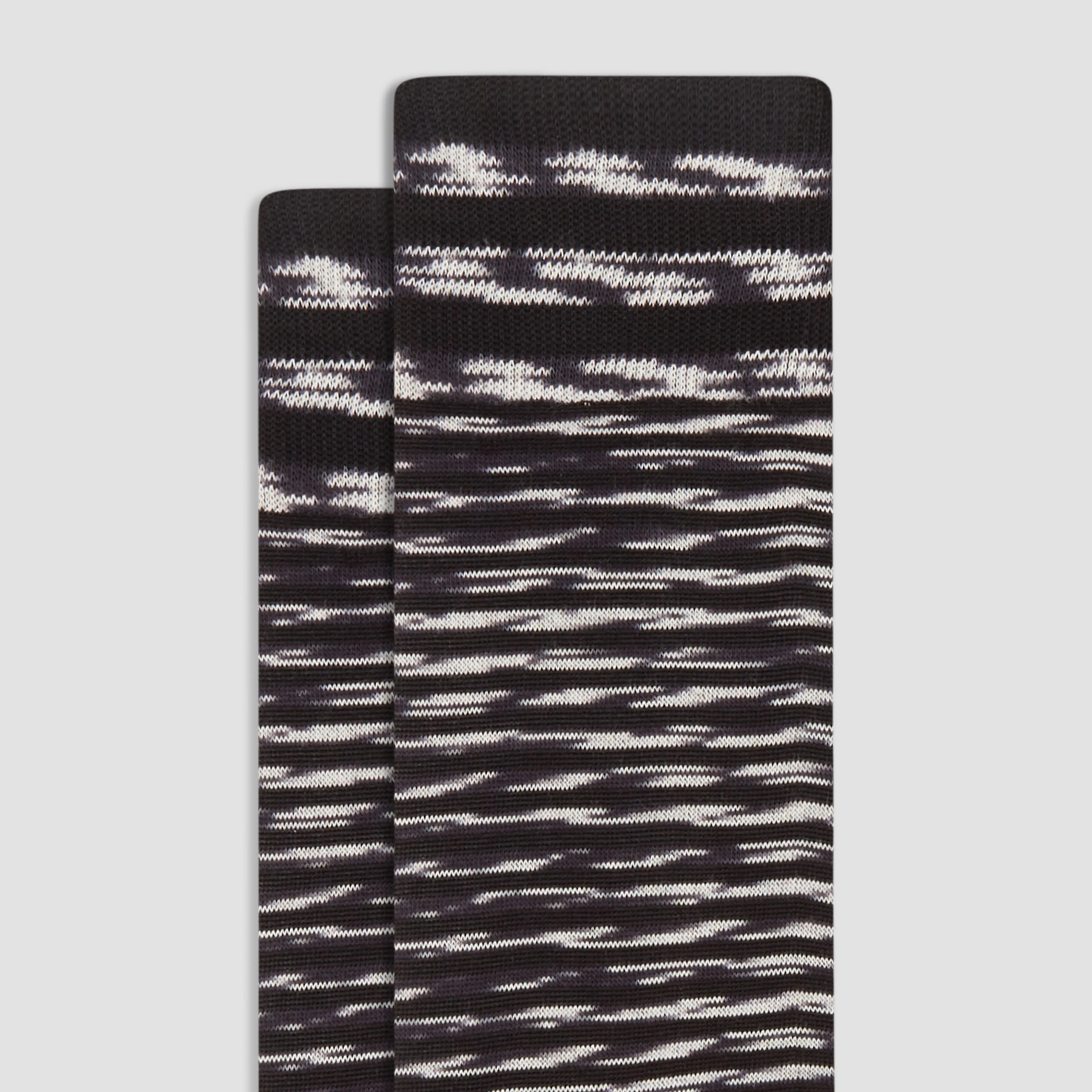 Striped Mid-Calf Socks sold by Bugatchi product image thumbnail 2