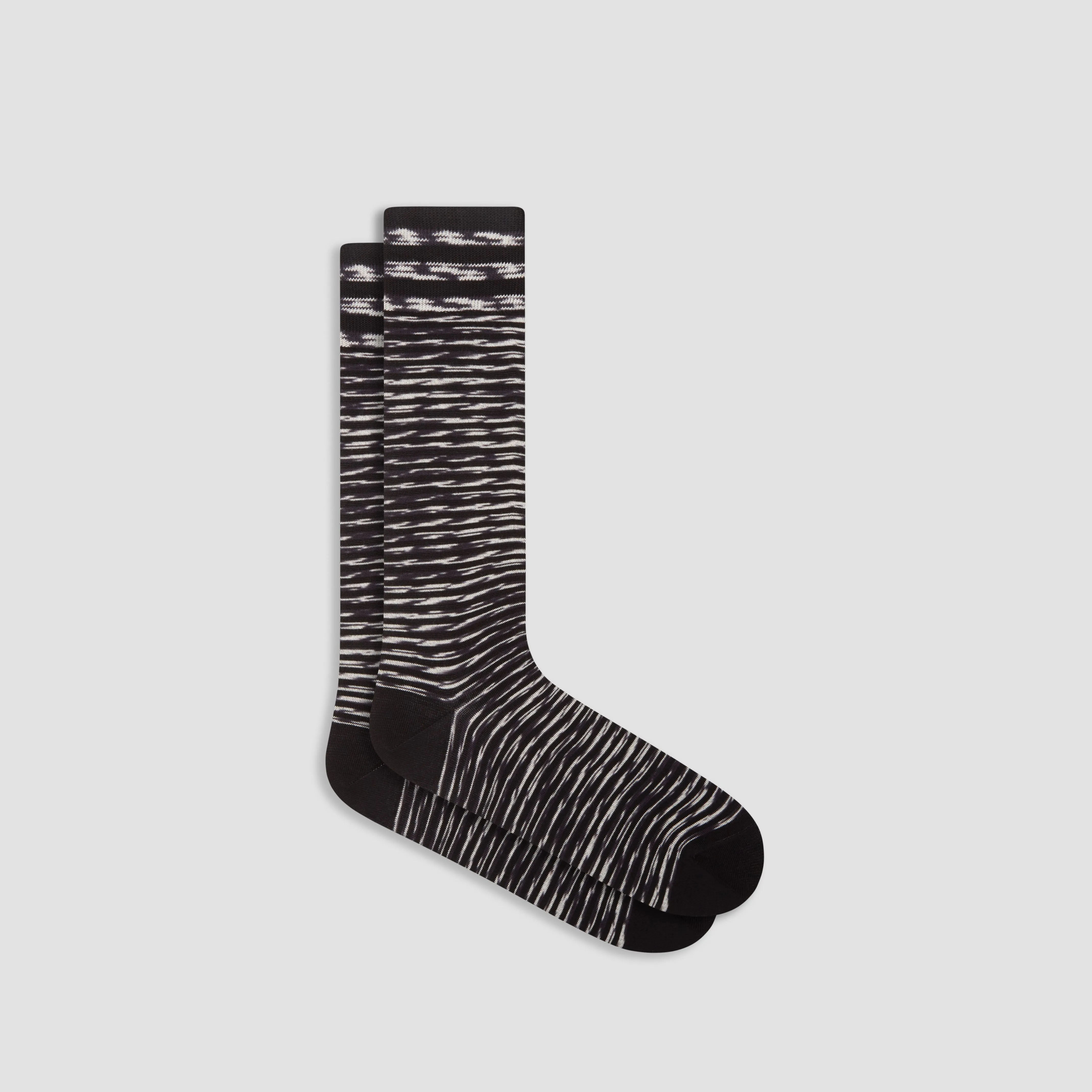 Striped Mid-Calf Socks sold by Bugatchi