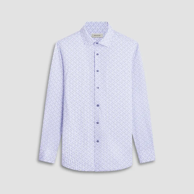 James Champagne Flute OoohCotton Shirt sold by Bugatchi