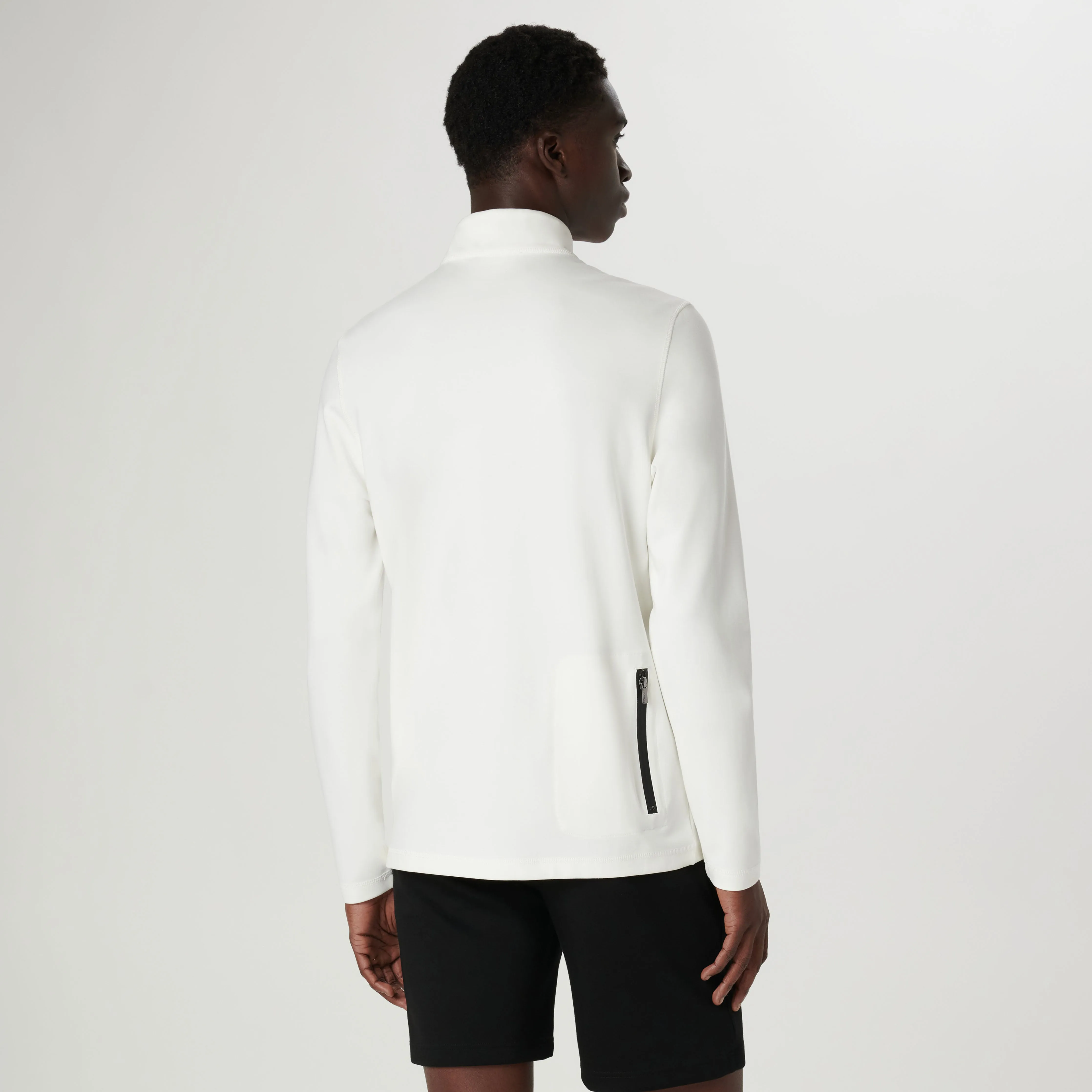 Performance Quarter Zip Pull Over sold by Bugatchi product image thumbnail 4