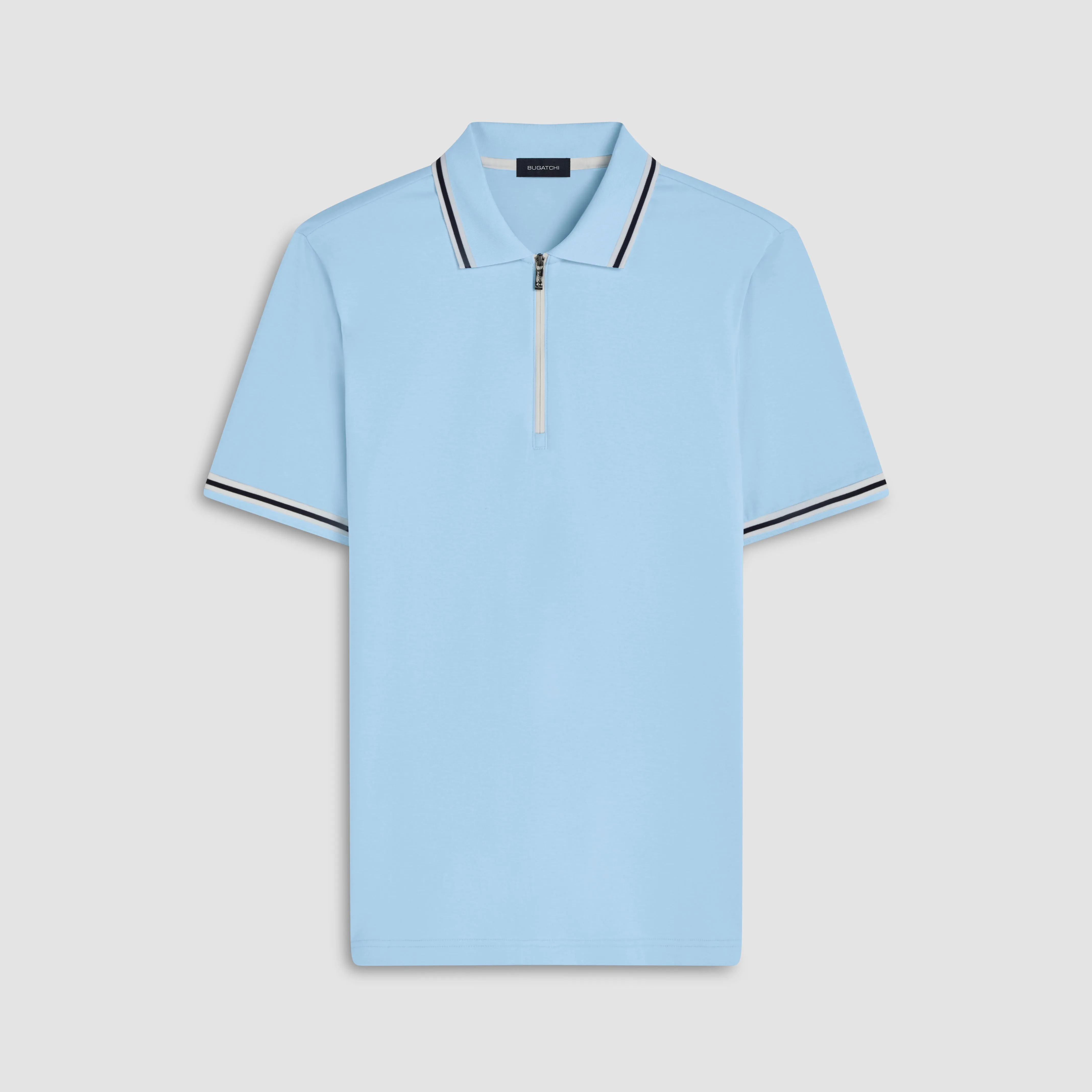 Quarter Zip Polo Shirt sold by Bugatchi