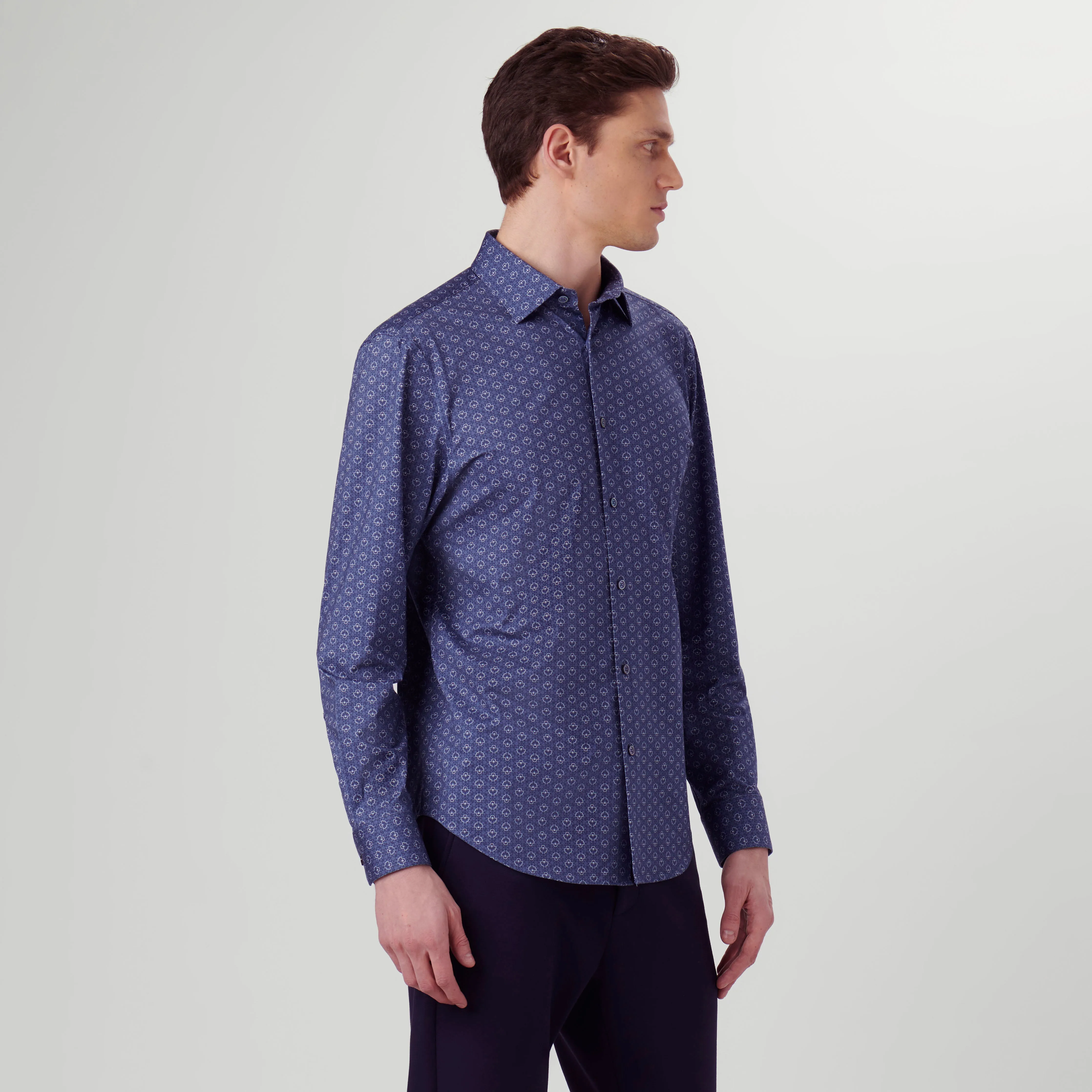 James Abstract OoohCotton Shirt sold by Bugatchi product image thumbnail 3