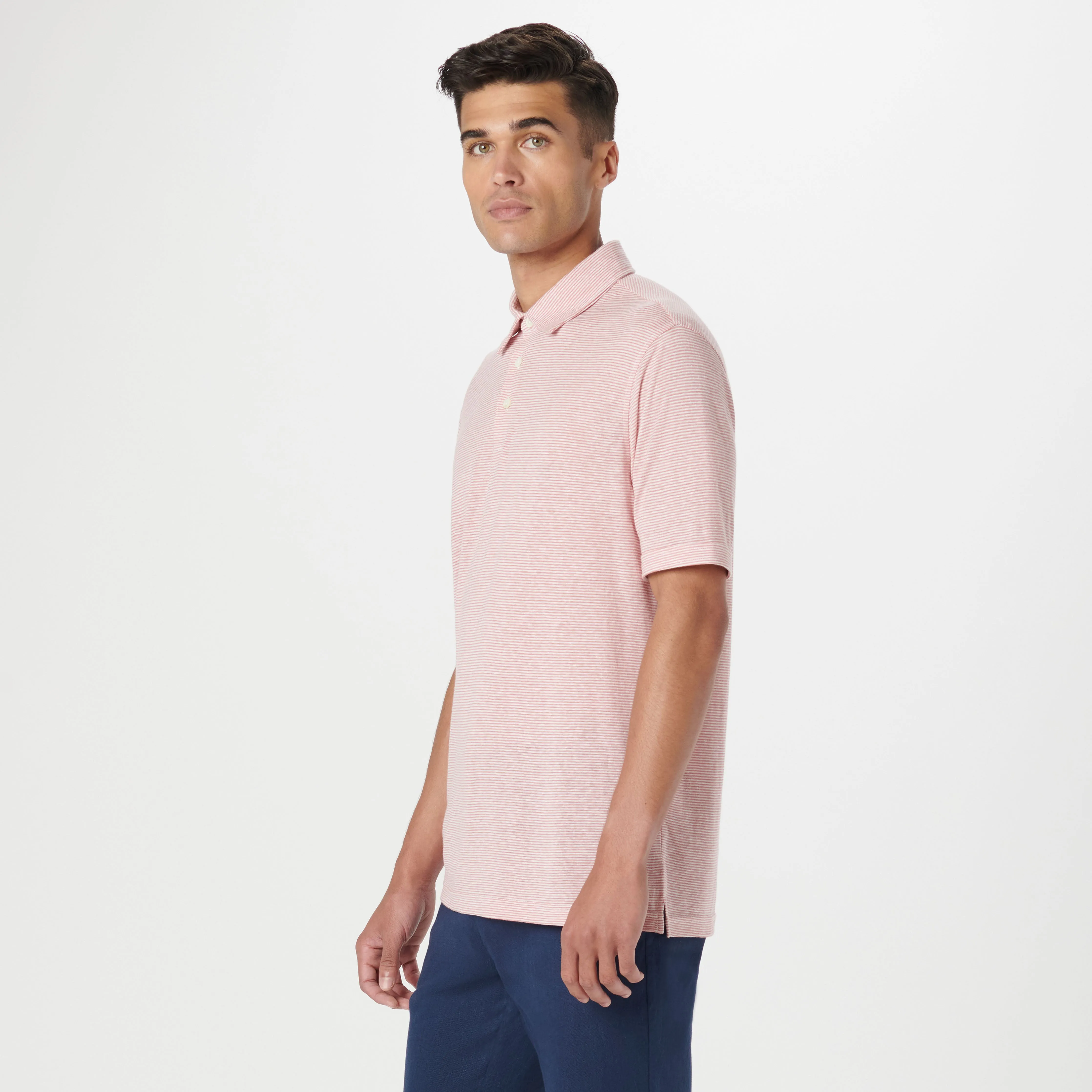 Striped Polo sold by Bugatchi product image thumbnail 3