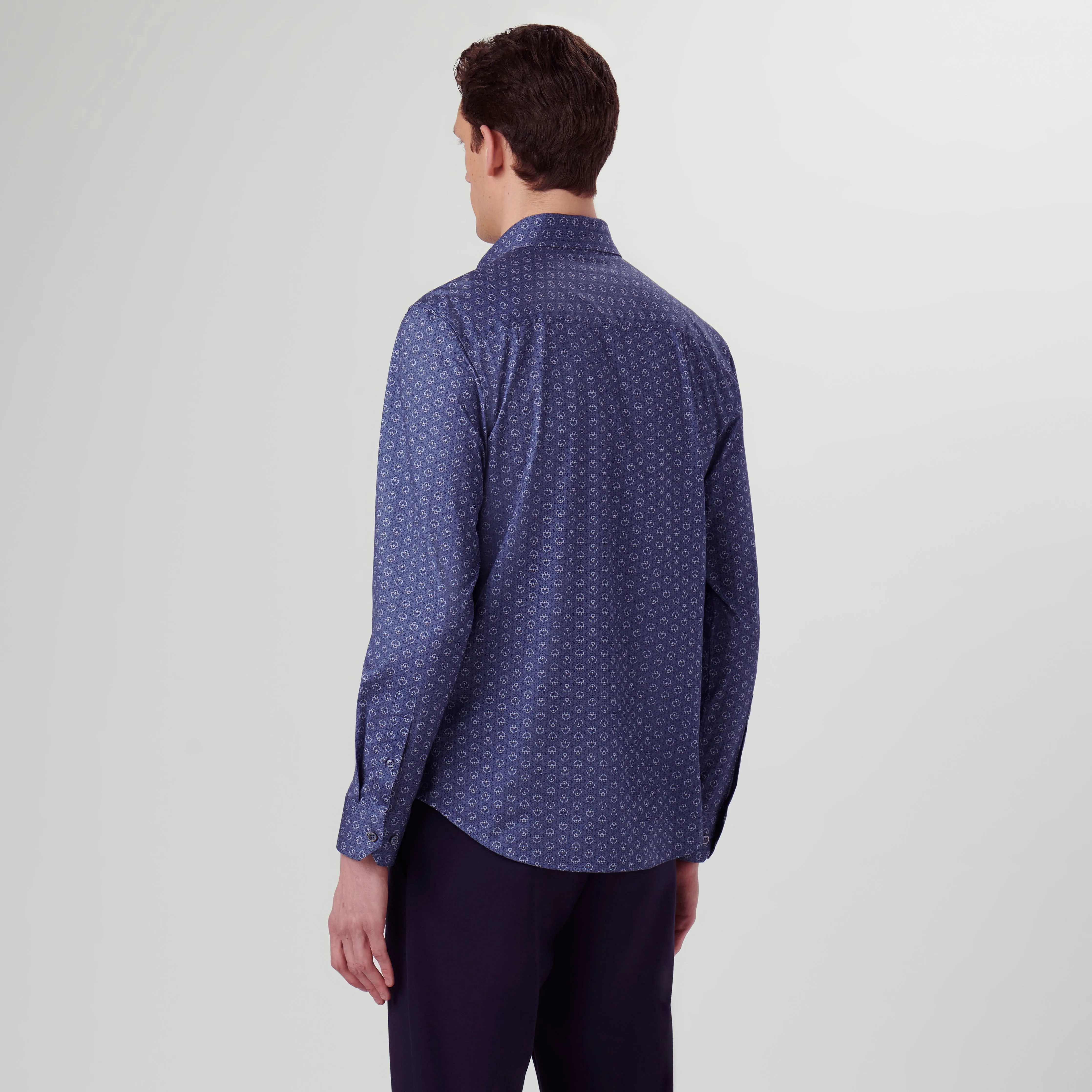 James Abstract OoohCotton Shirt sold by Bugatchi product image thumbnail 4