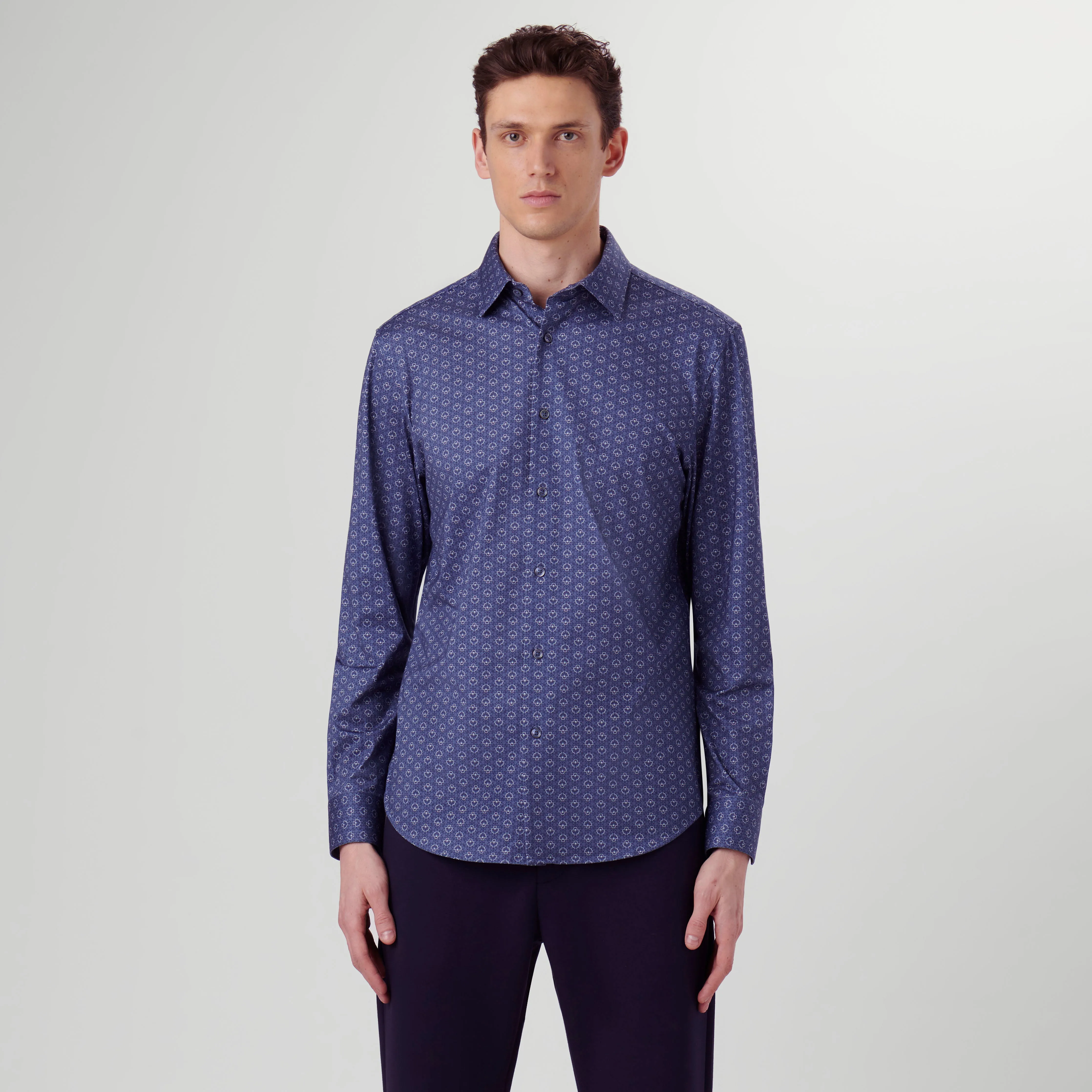 James Abstract OoohCotton Shirt sold by Bugatchi product image thumbnail 2