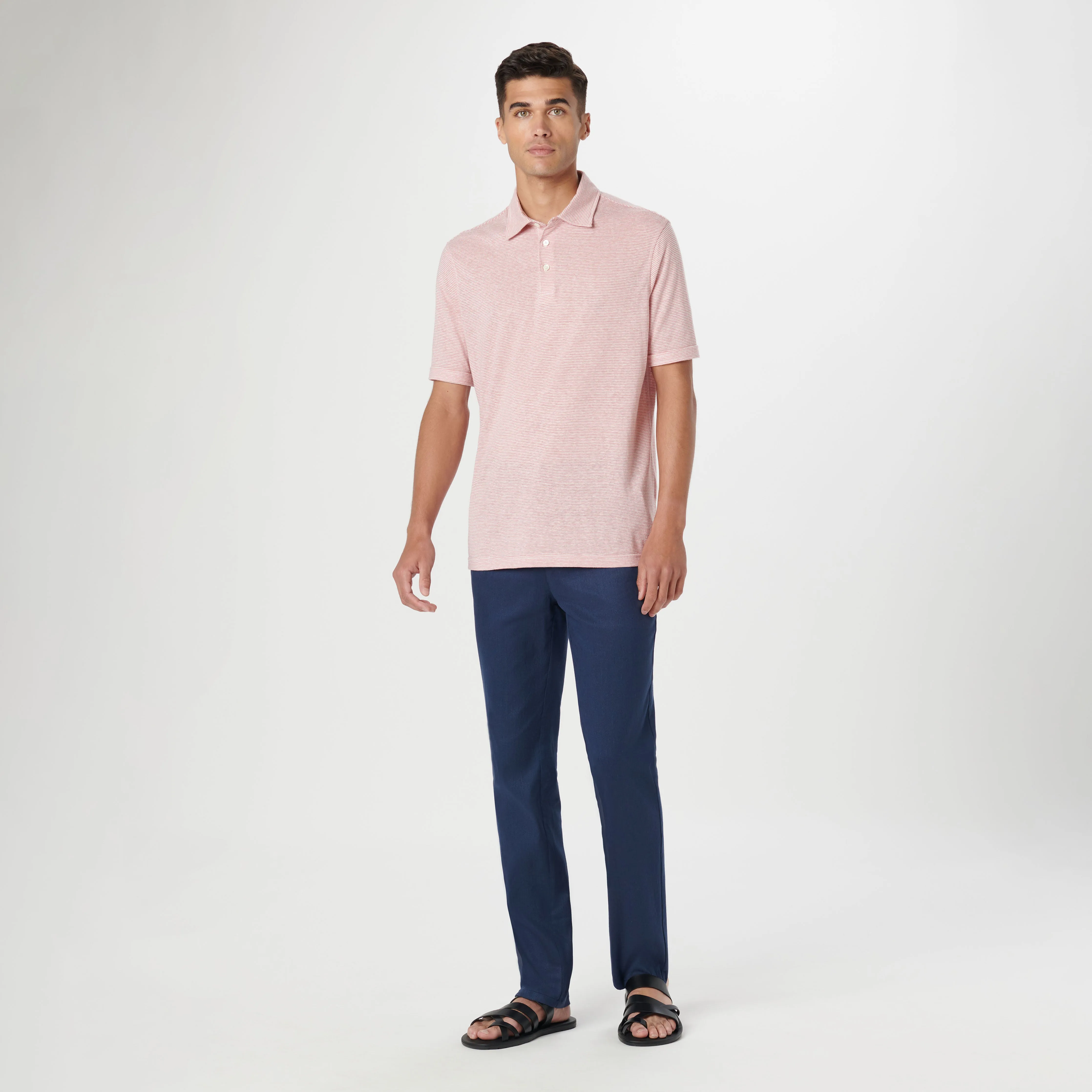 Striped Polo sold by Bugatchi product image thumbnail 5