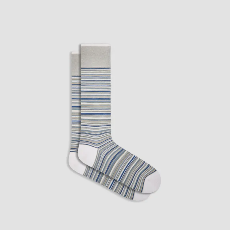 Striped Mid-Calf Socks sold by Bugatchi