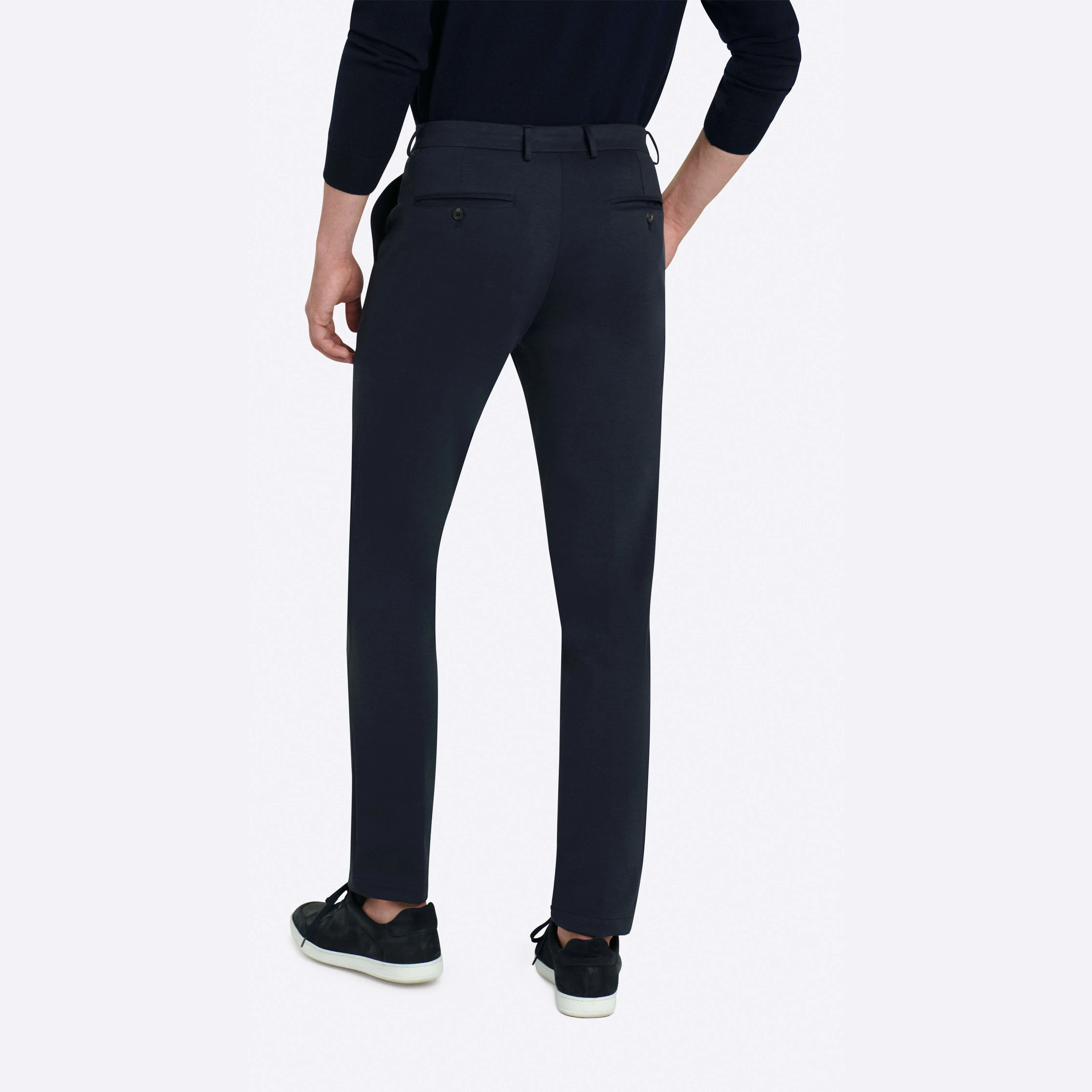 Flat Front Casual Pant sold by Bugatchi product image thumbnail 4