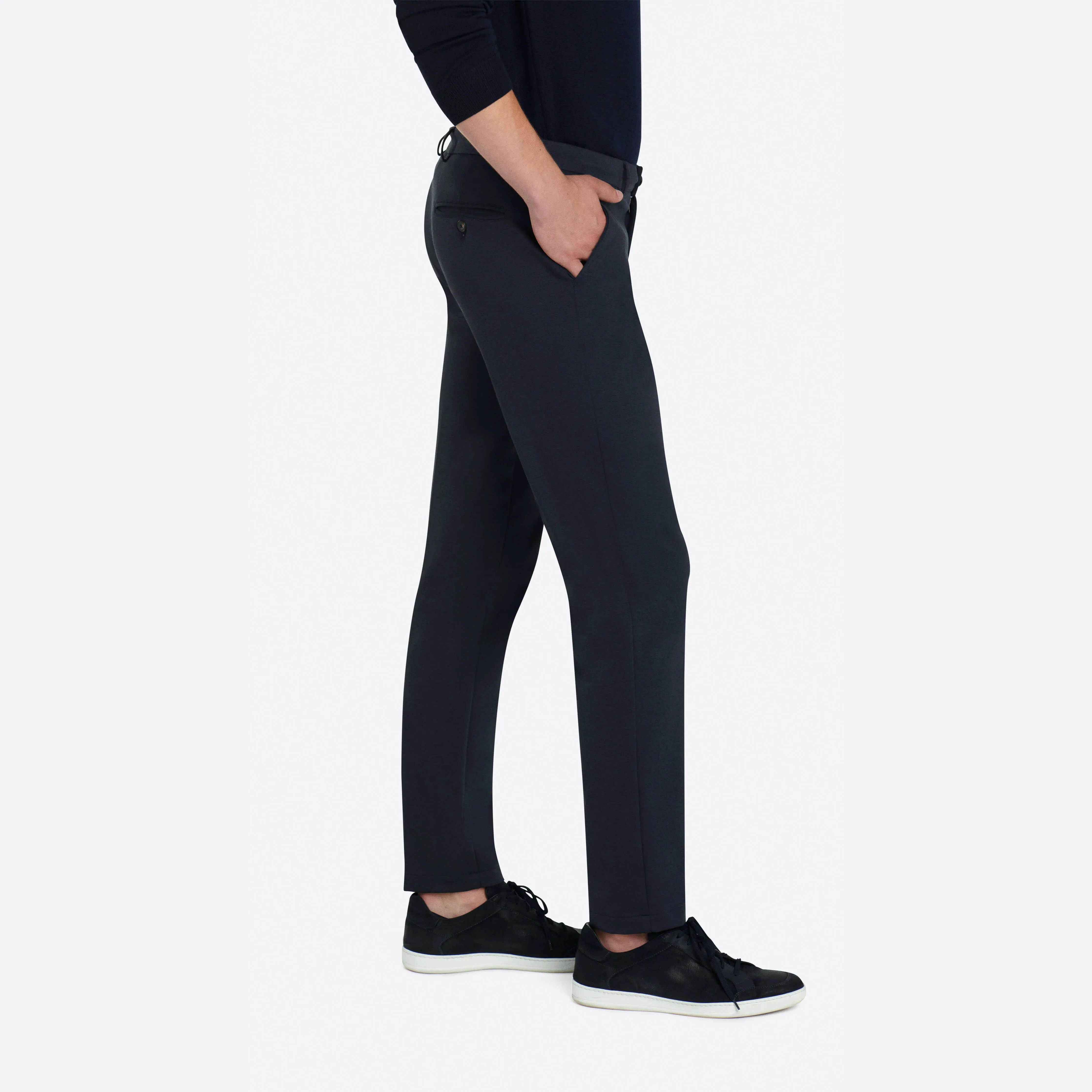 Flat Front Casual Pant sold by Bugatchi product image thumbnail 3