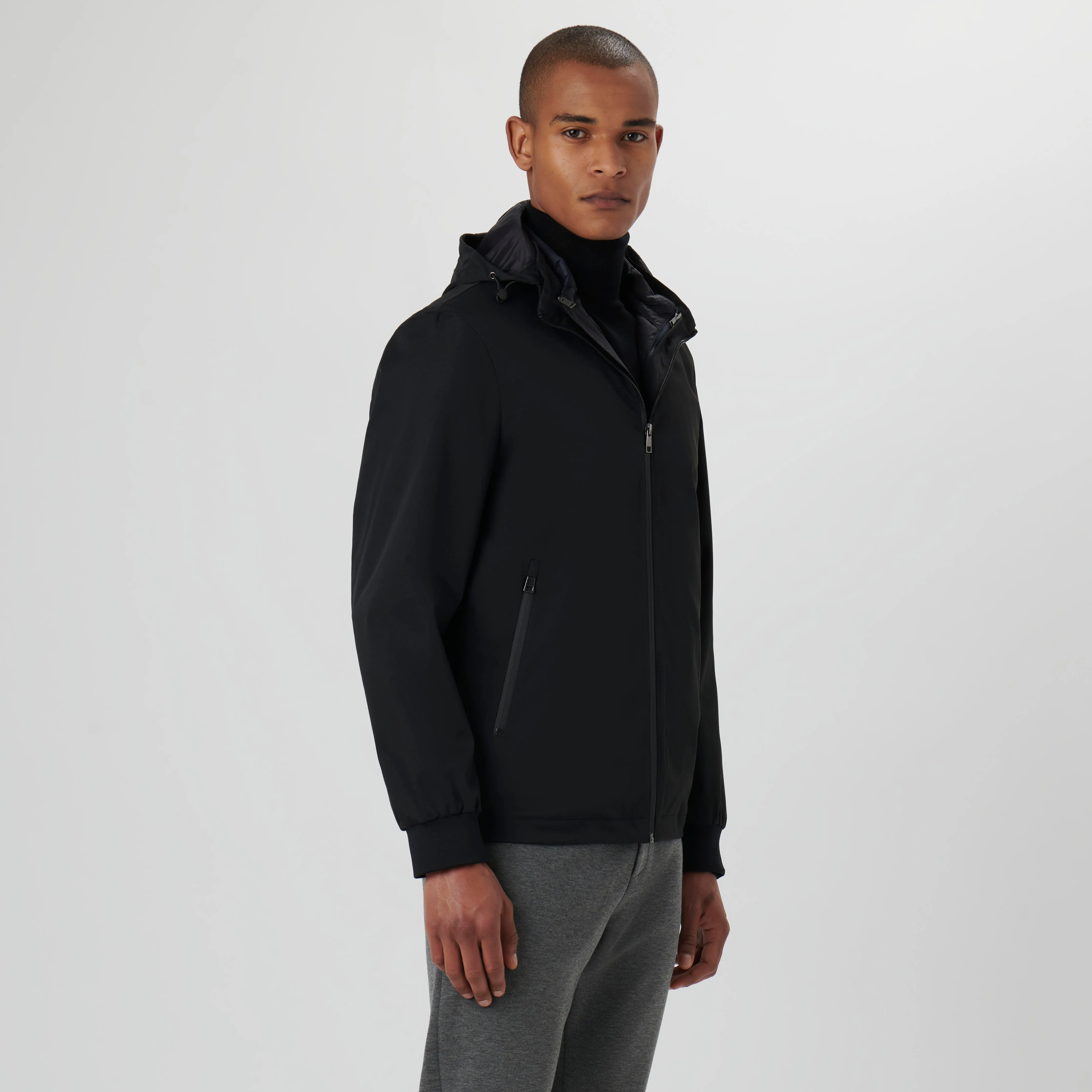 Three-In-One Jacket With Hood sold by Bugatchi product image thumbnail 3