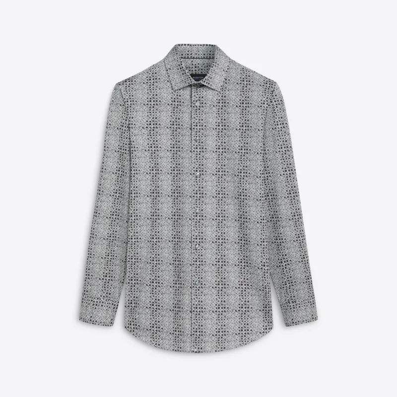 JAMES Abstract Print OoohCotton Shirt sold by Bugatchi