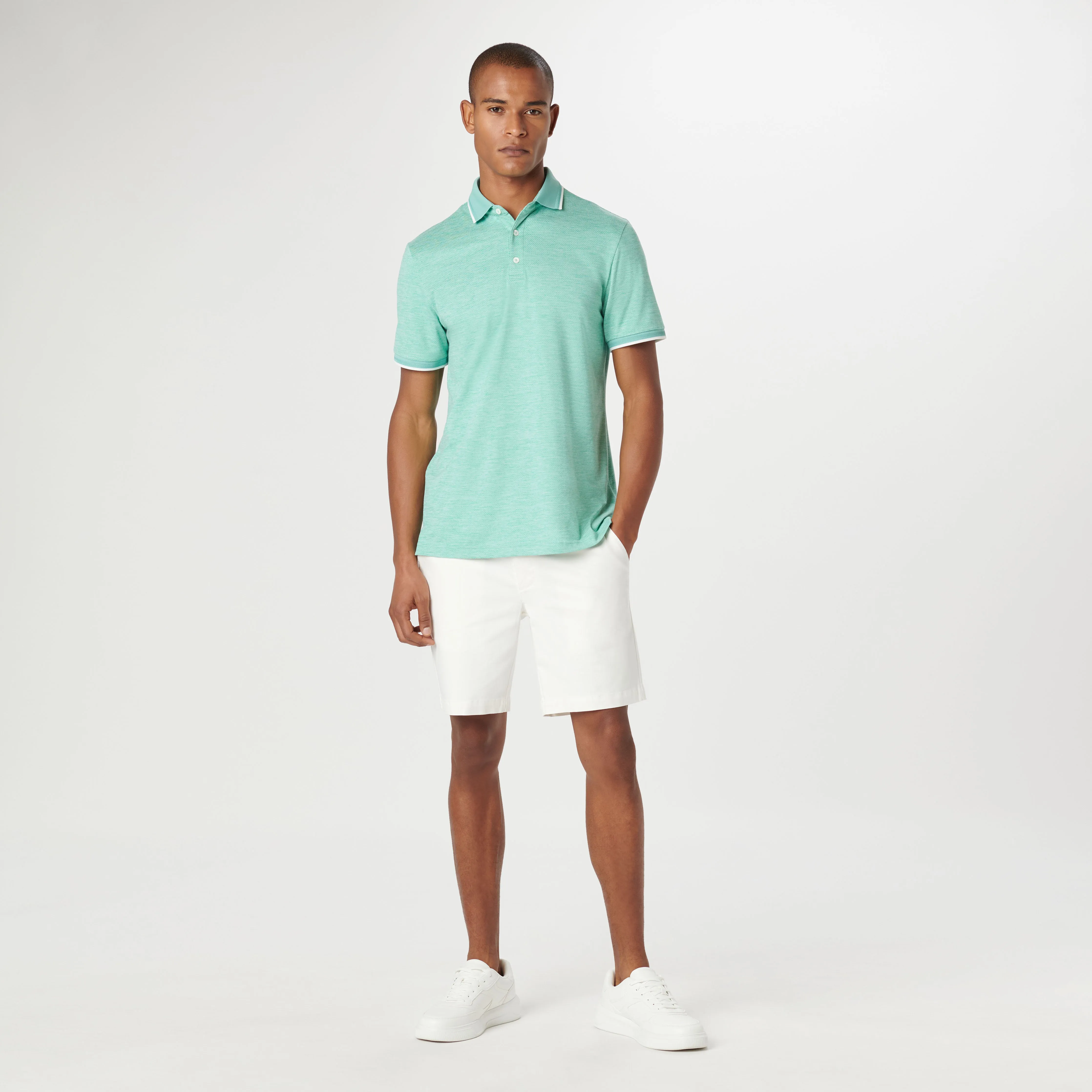 UV50 Performance Polo sold by Bugatchi product image thumbnail 5