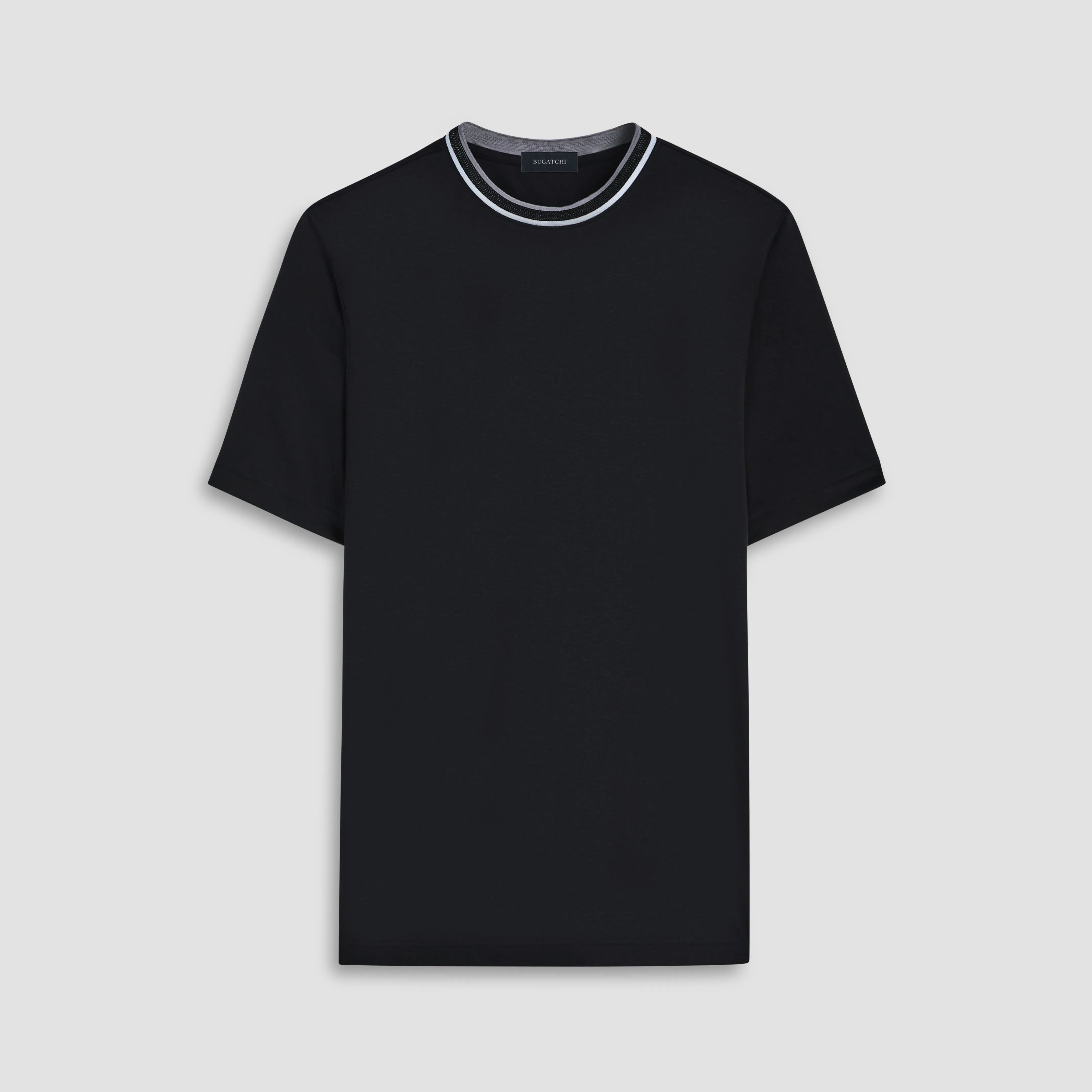 Crew Neck Pima T-Shirt sold by Bugatchi