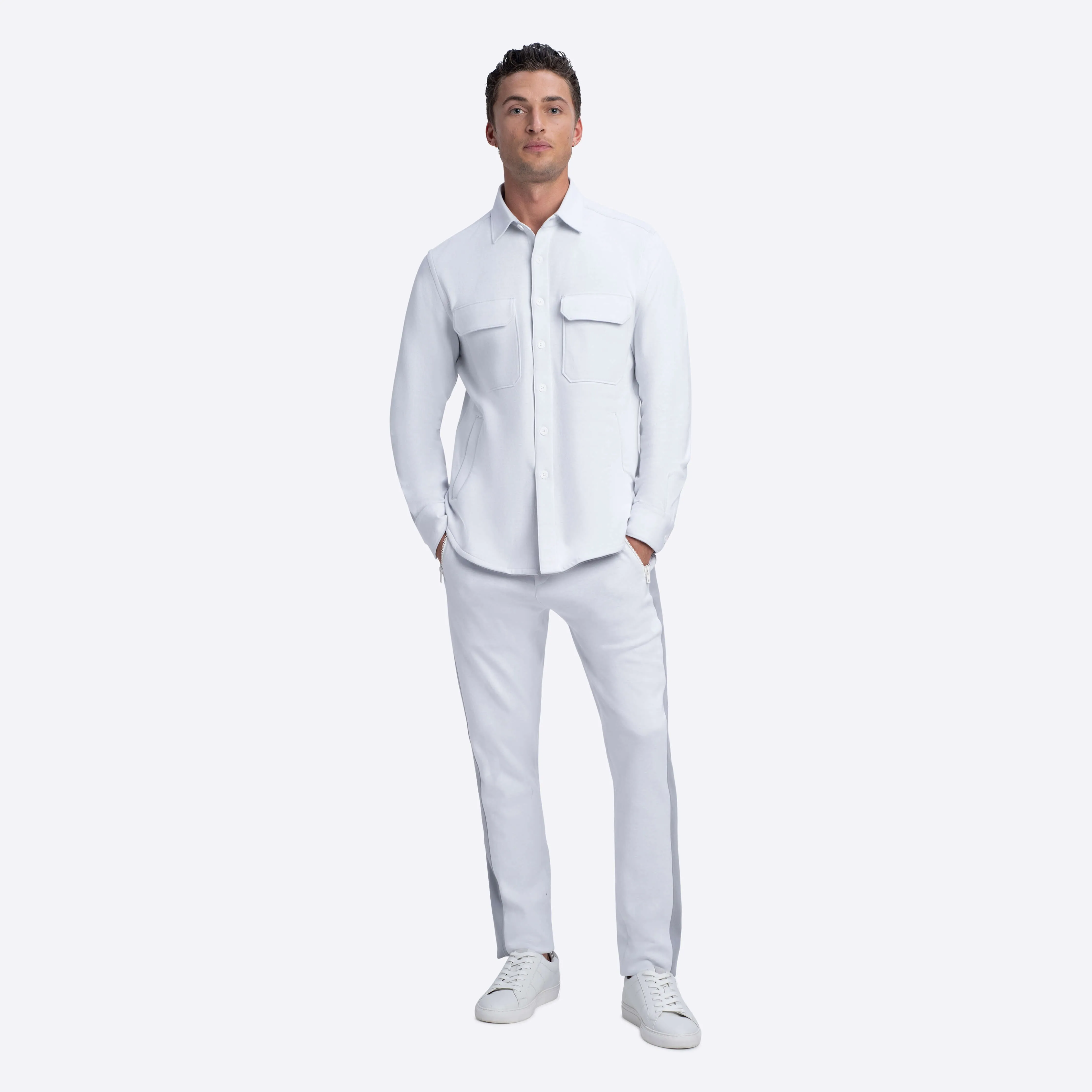 Shirt Jacket sold by Bugatchi product image thumbnail 5