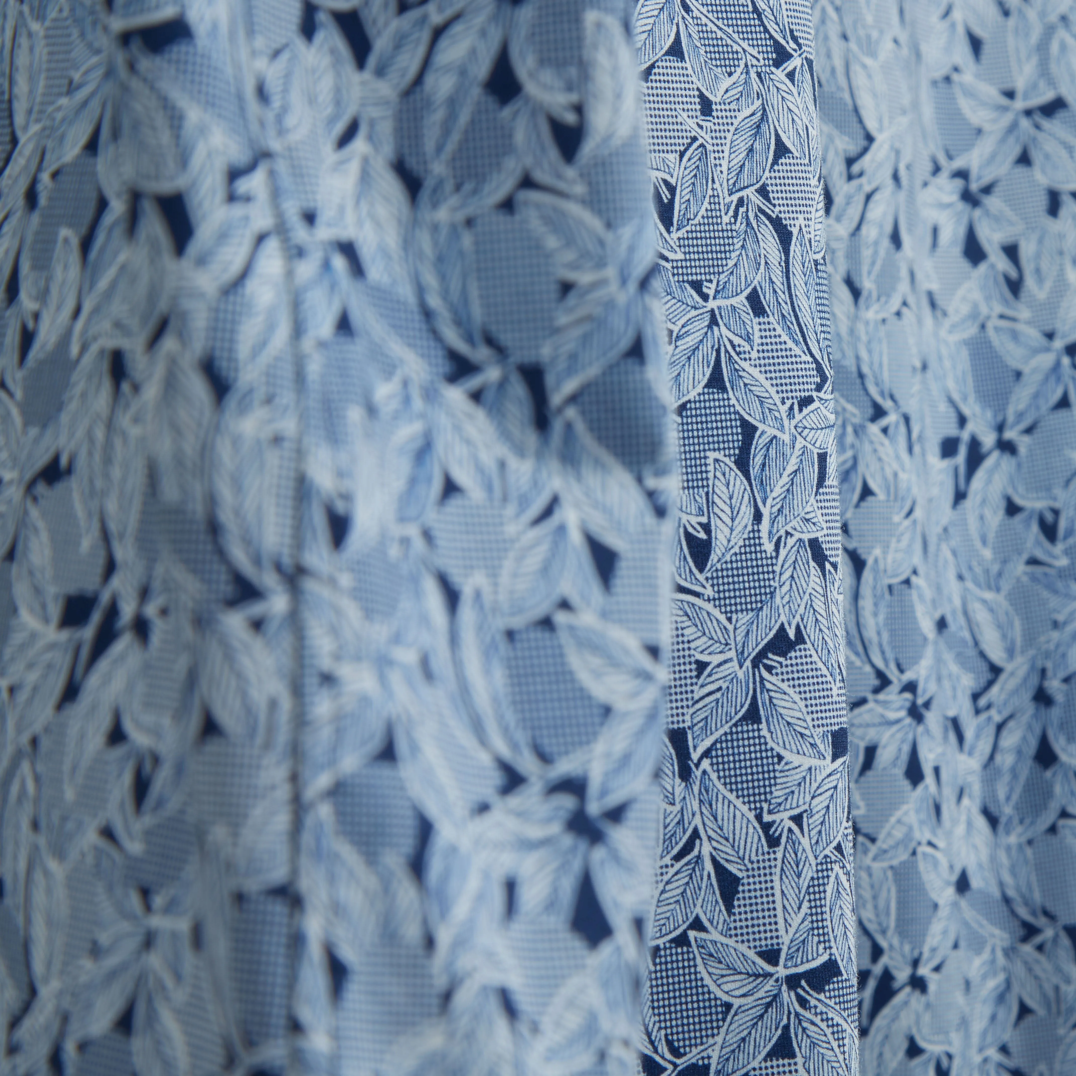 Miles Leaf Print OoohCotton Short Sleeve Shirt sold by Bugatchi product image thumbnail 3