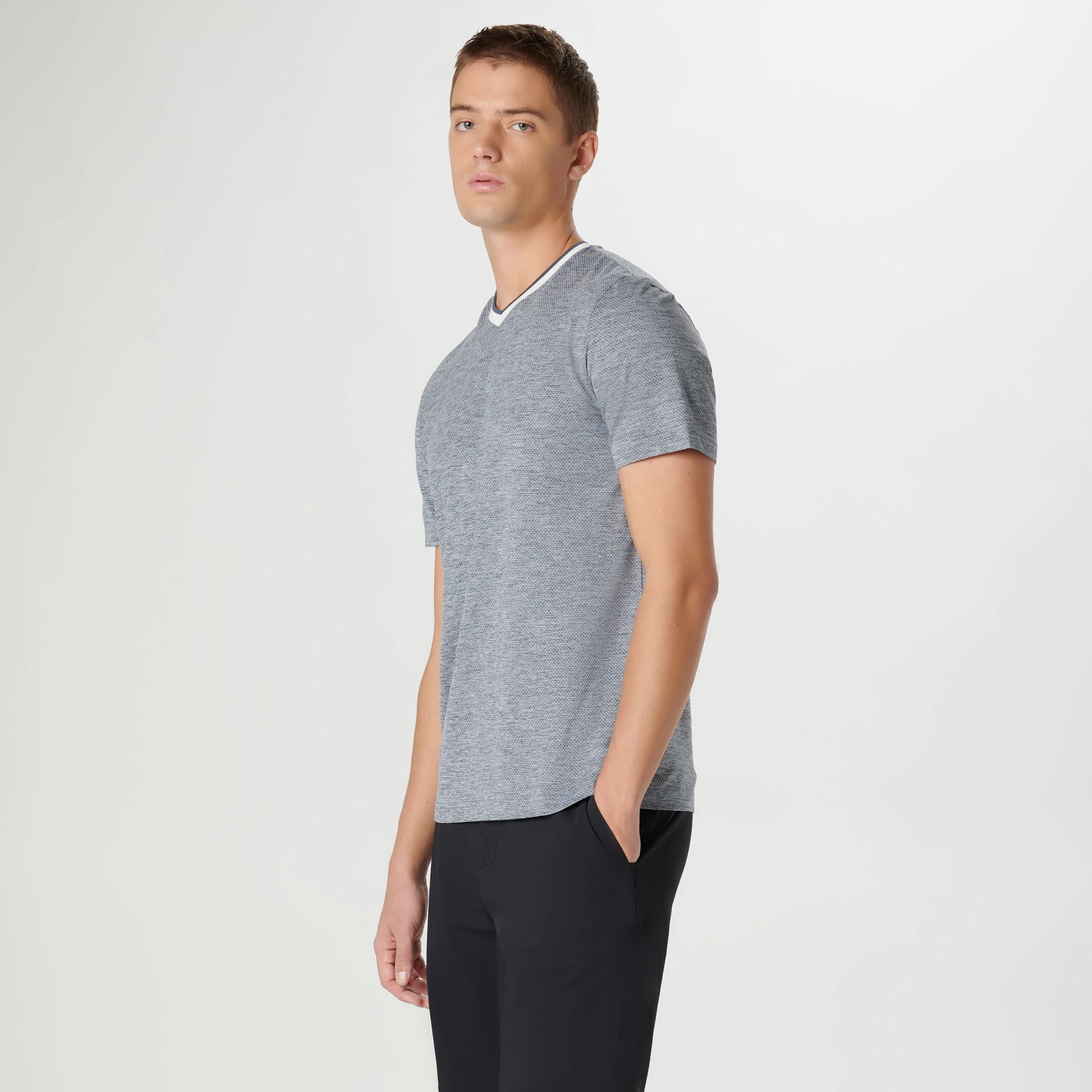 UV50 Performance T-Shirt sold by Bugatchi product image thumbnail 3