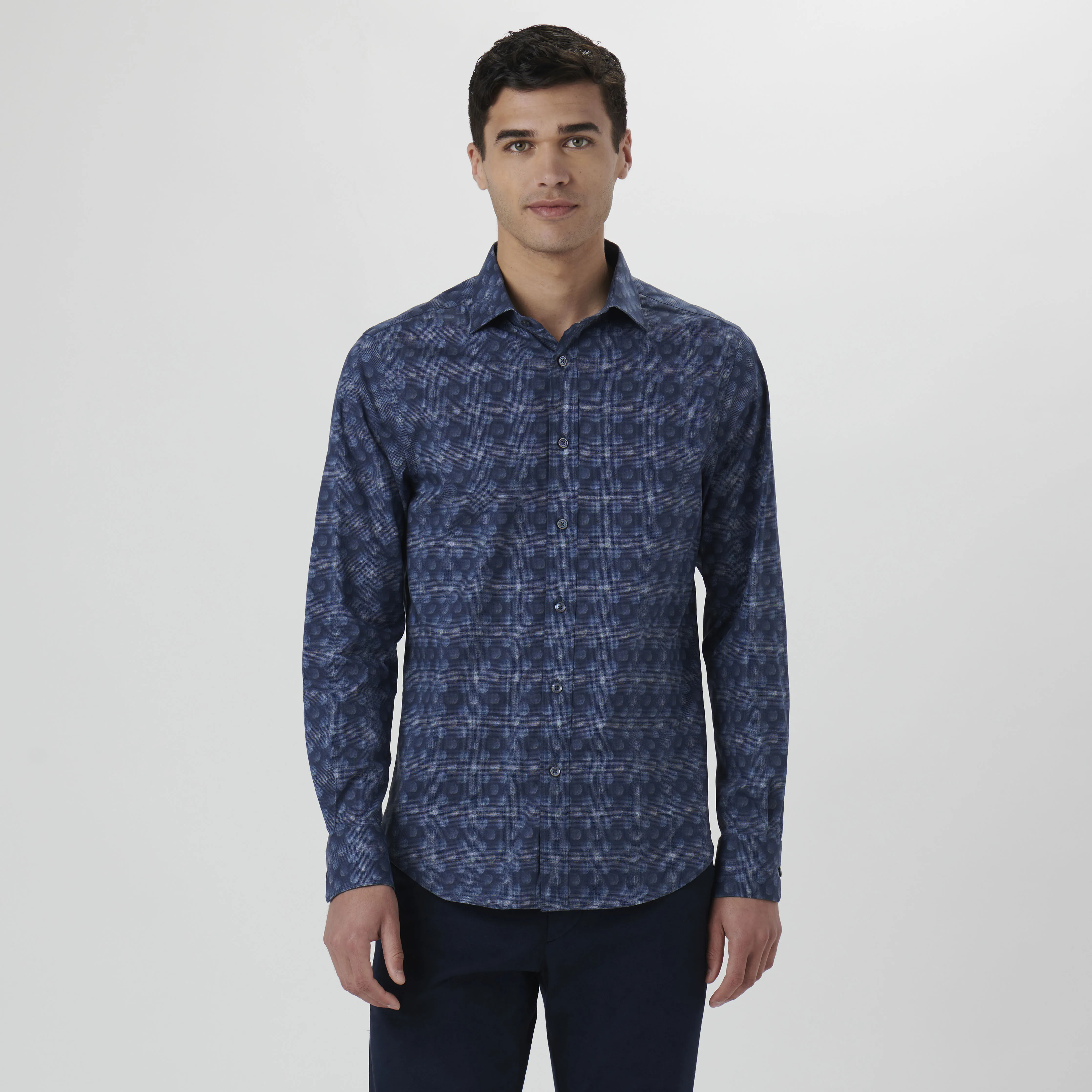 Axel Geometric Shirt sold by Bugatchi product image thumbnail 2