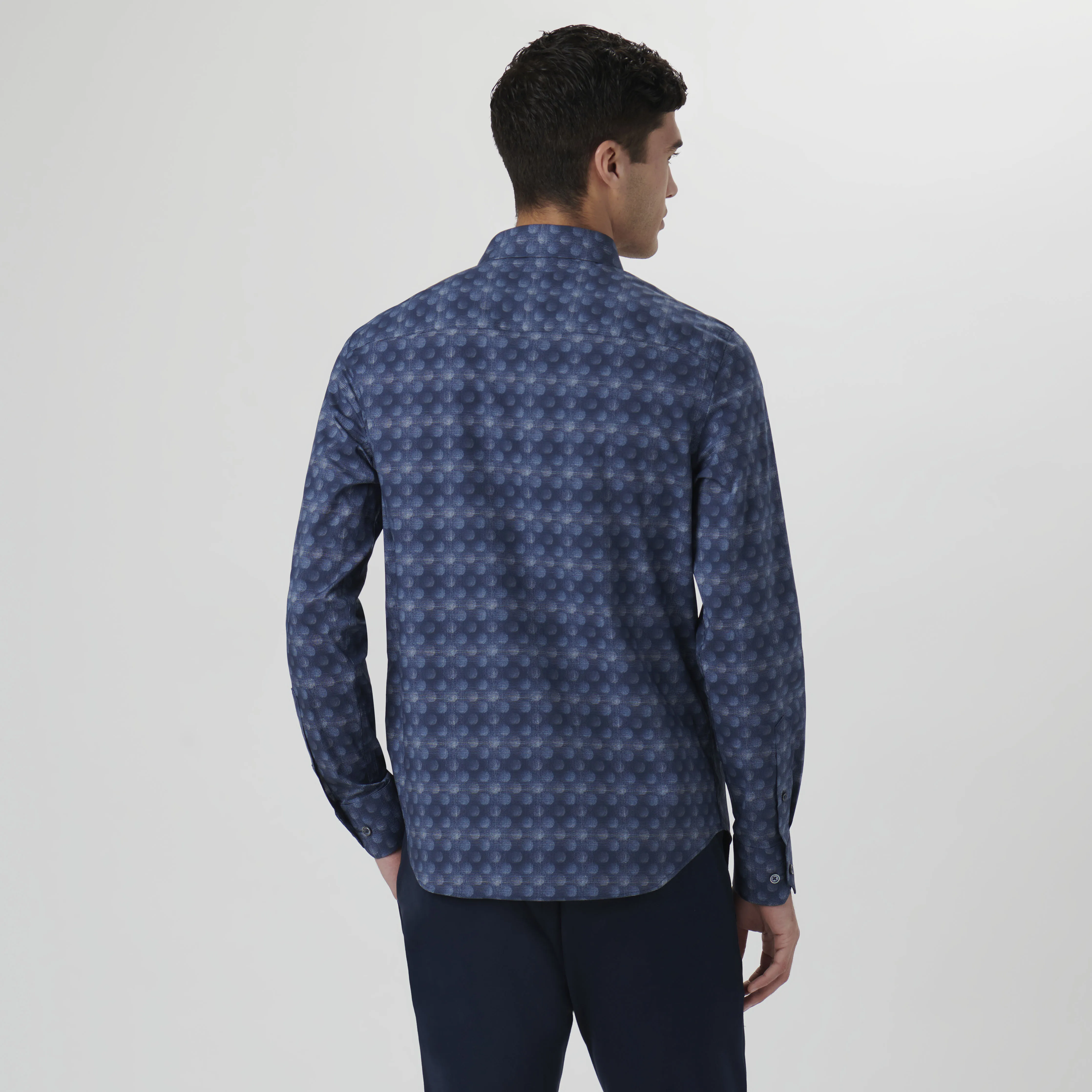 Axel Geometric Shirt sold by Bugatchi product image thumbnail 4