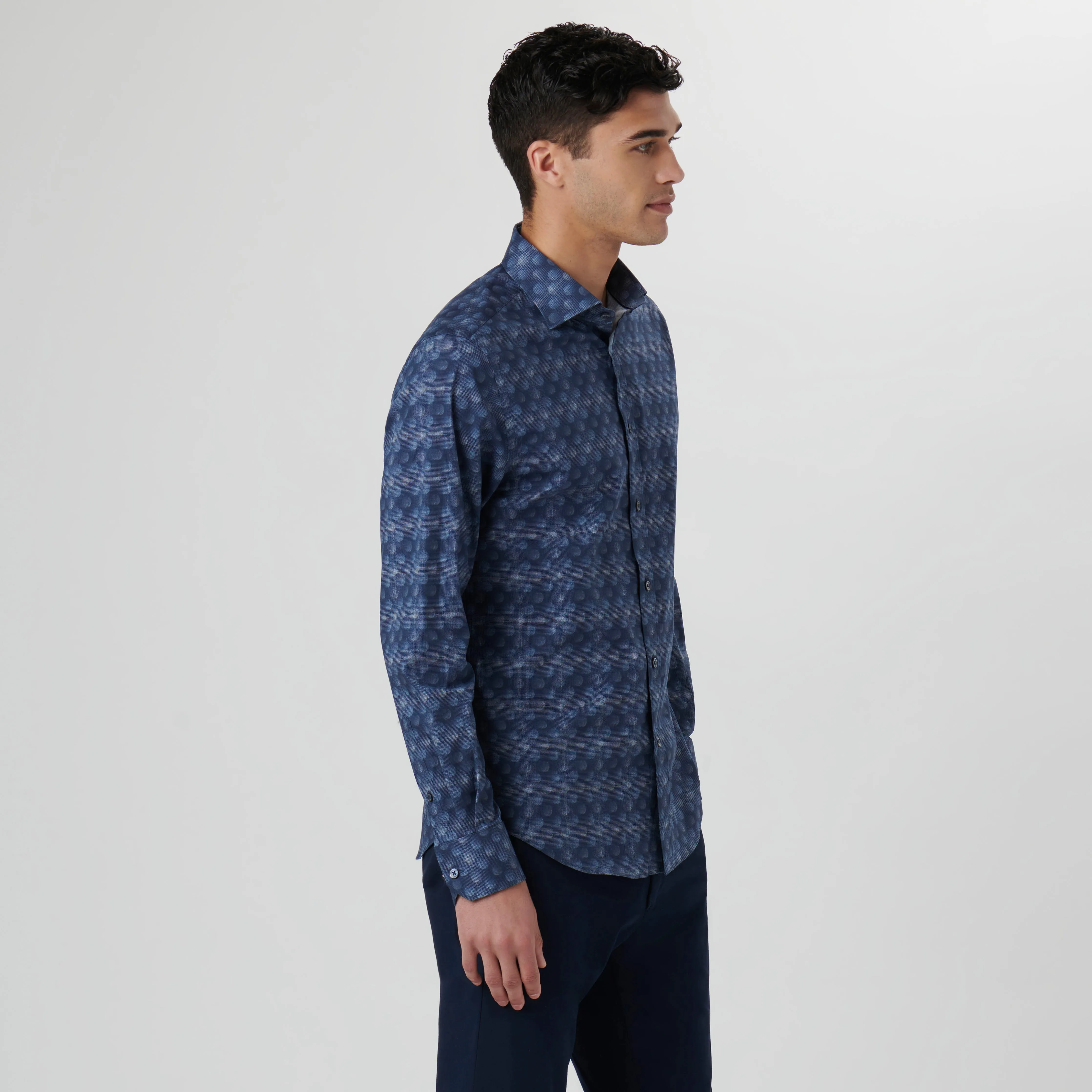 Axel Geometric Shirt sold by Bugatchi product image thumbnail 3
