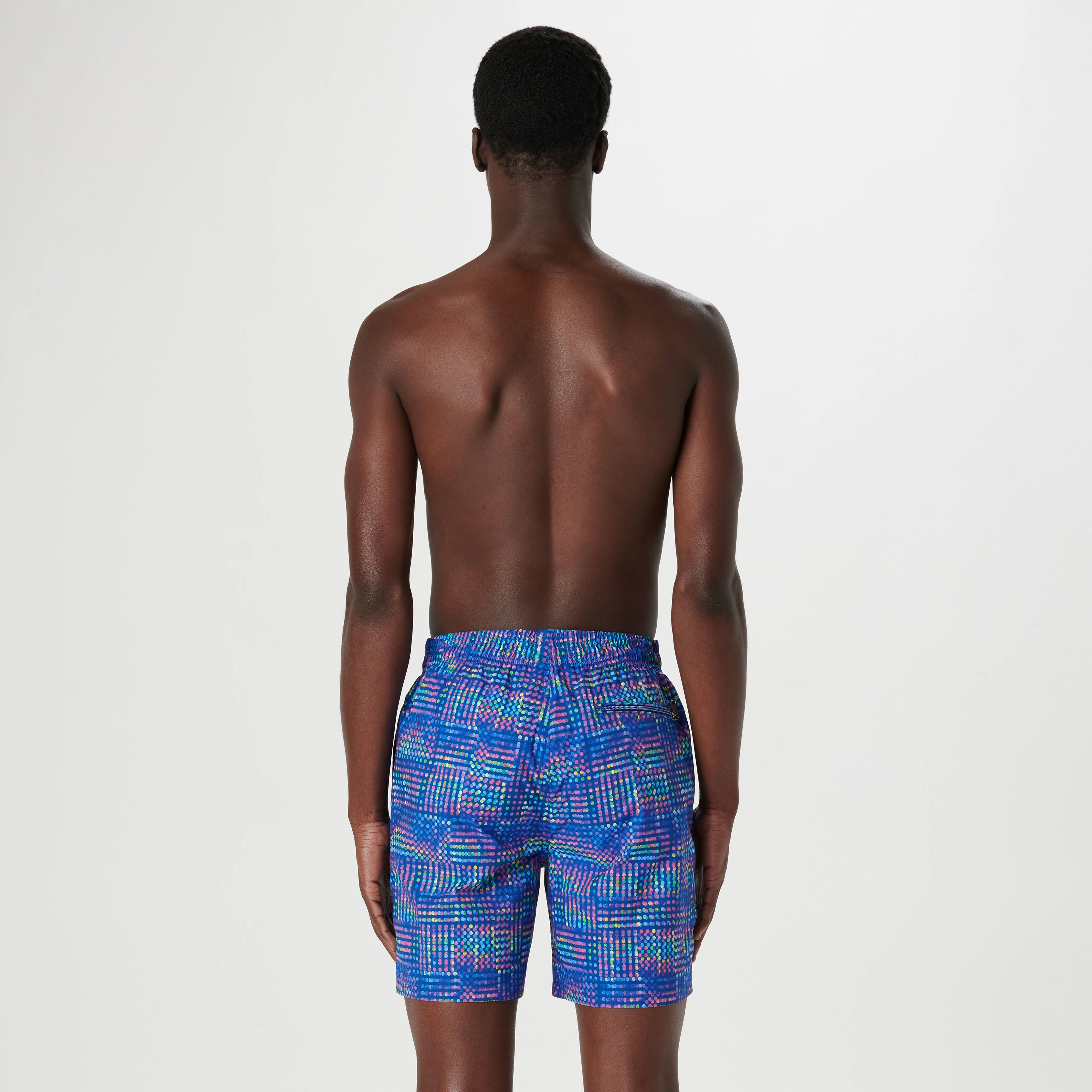 Adrian Geometric Swim Trunks sold by Bugatchi product image thumbnail 4